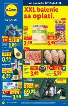Lidl leták platný od 27.10.2025