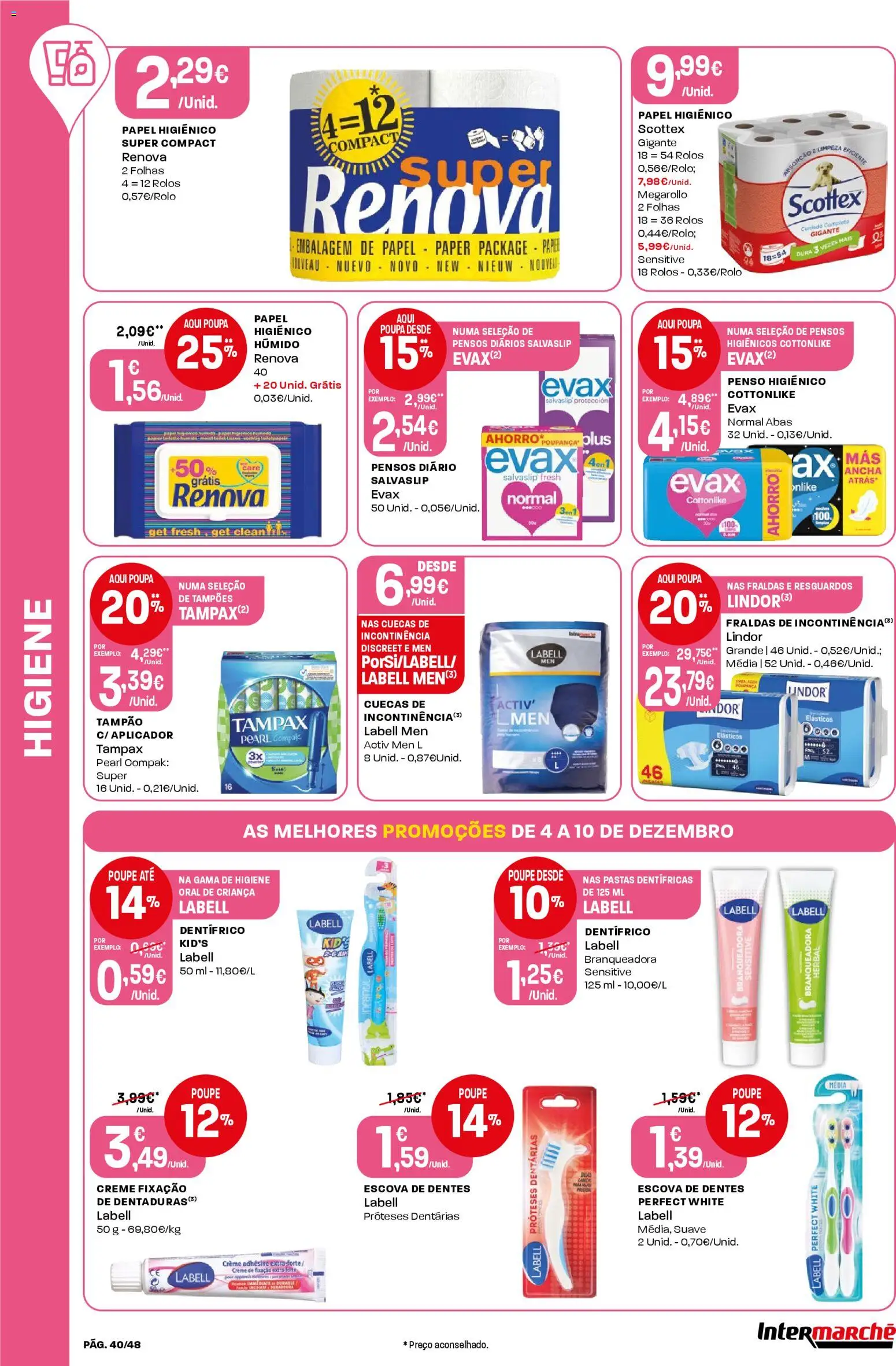 Intermarché folheto │ válido de 04.12.2025 | Página: 40