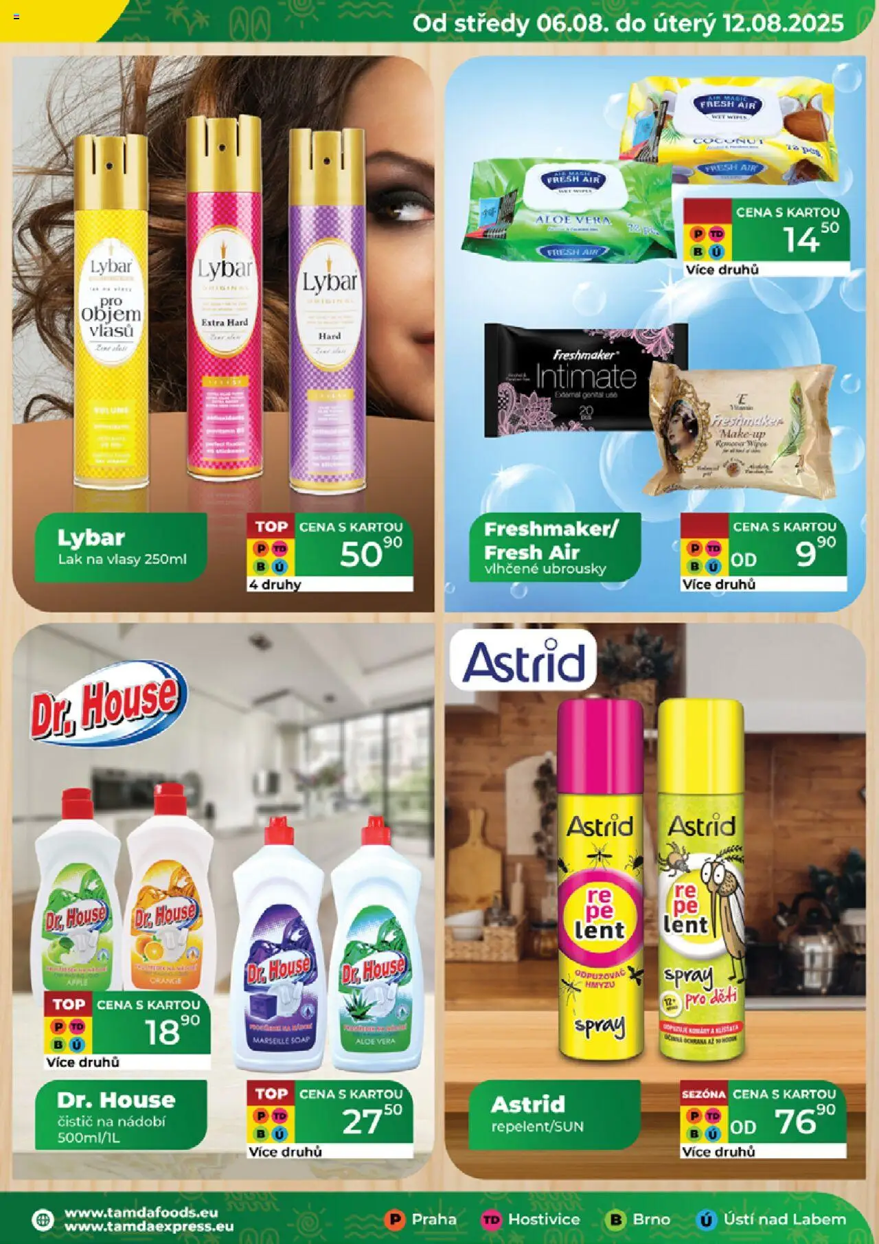 Tamda Foods leták od 06.08.2025 | Strana: 21 | Produkty: Vlhčené ubrousky, Makeup, Apple, Aloe vera