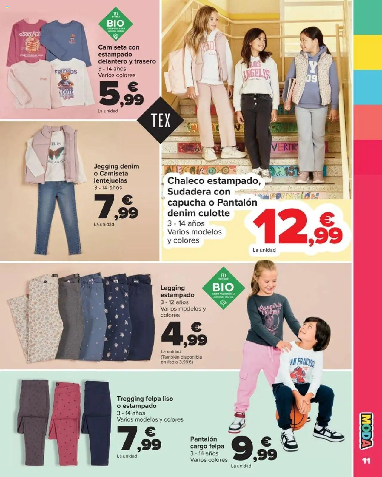 Carrefour - Vuelta al Cole Textil │ válido desde el 18.08.2025 | Página: 11 | Productos: Sudadera, Chaleco