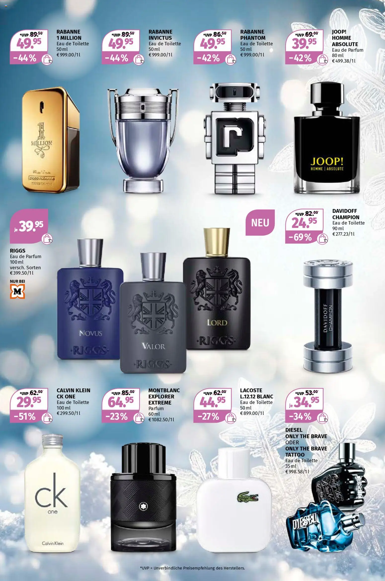 Müller Edle Düfte für den Winter! – gültig ab 05.01.2026 | Seite: 3 | Produkte: Toilette, Parfüm, Eau de Toilette, Eau de Parfum