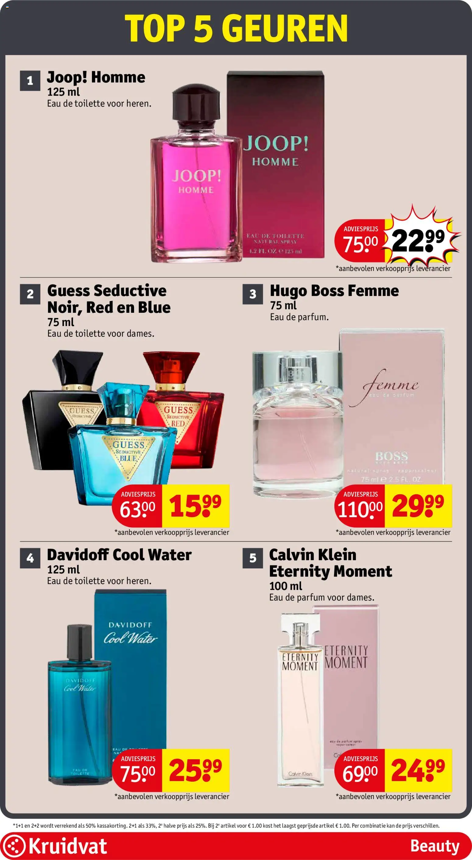 {H1} | Pagina: 23 | Producten: Kan, Geuren, Eau de toilette, Festék