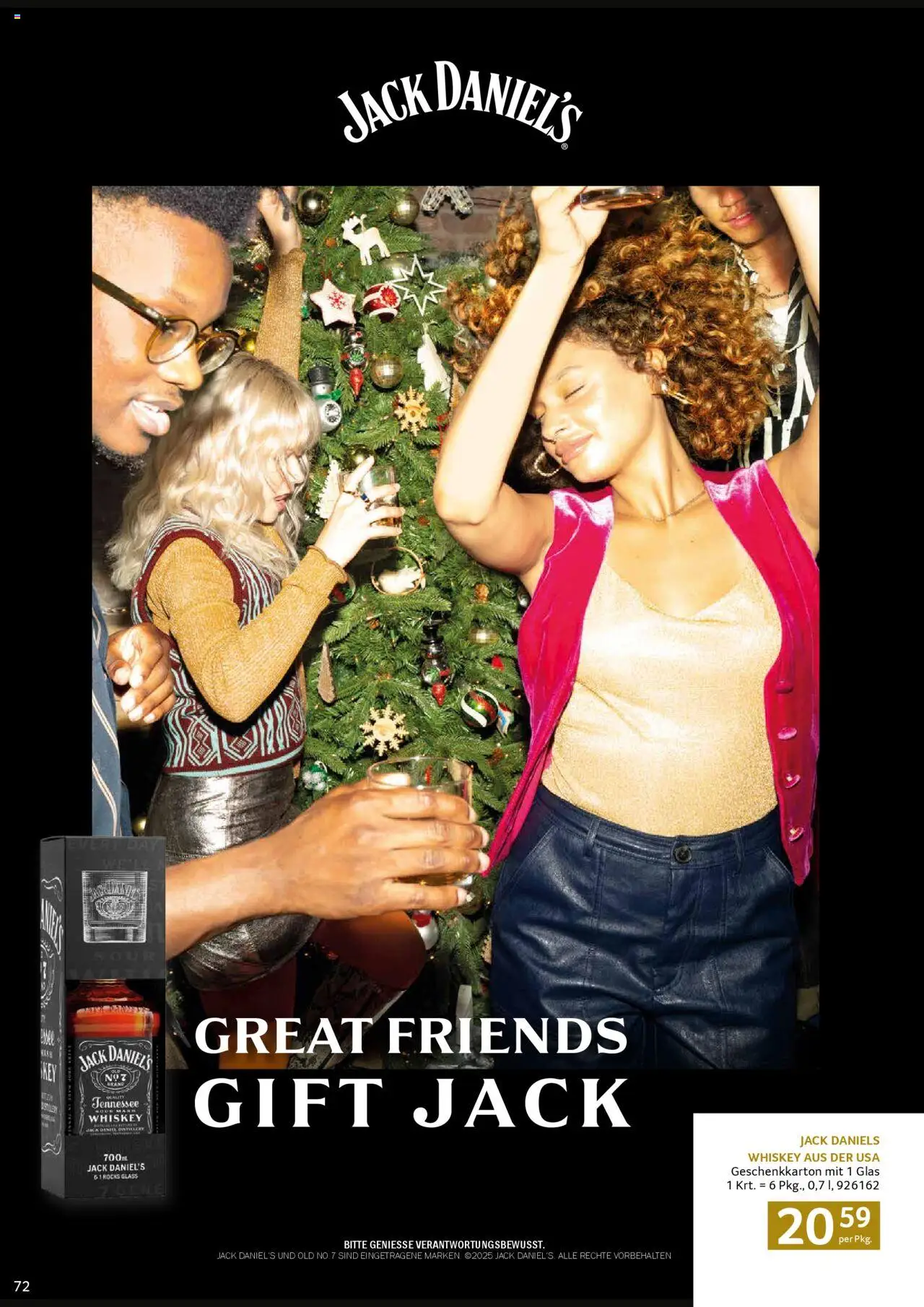 Transgourmet Weihnachtskatalog 2025 gültig ab 13.10.2025 | Seite: 72 | Produkte: Whiskey
