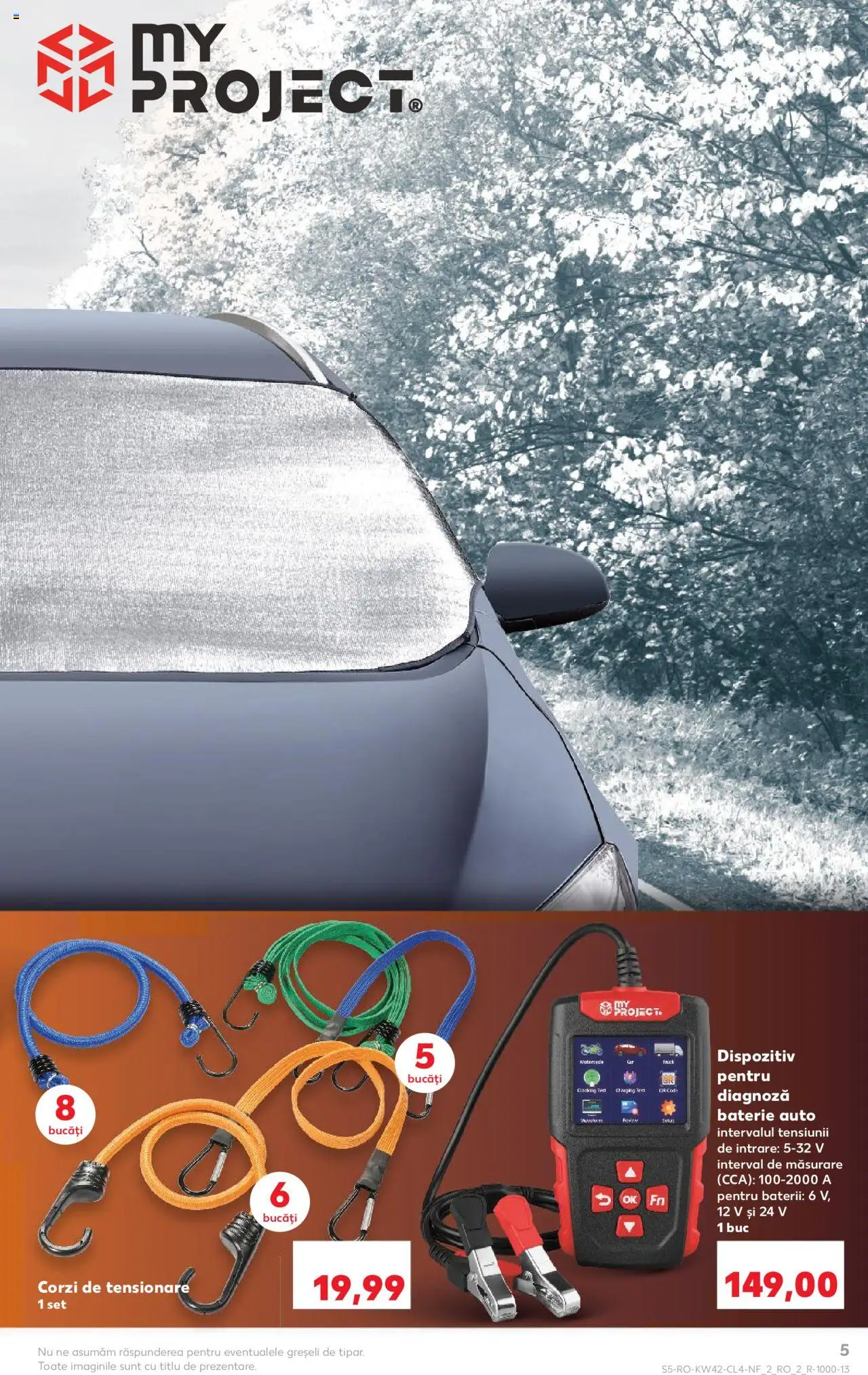 Noul catalog Kaufland – valabil de la 15.10.2025 | Pagină: 5 | Produse: Baterie, Baterii