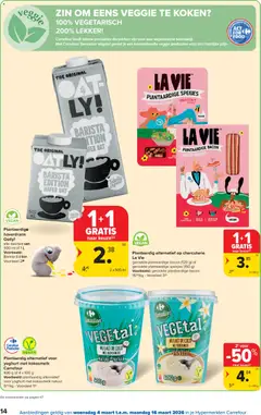Carrefour folder week 10 - Voorbeeld van een folder van Carrefour, geldig van 04.03.2026 | Pagina: 14 | Producten: Bacon, La, Yoghurt