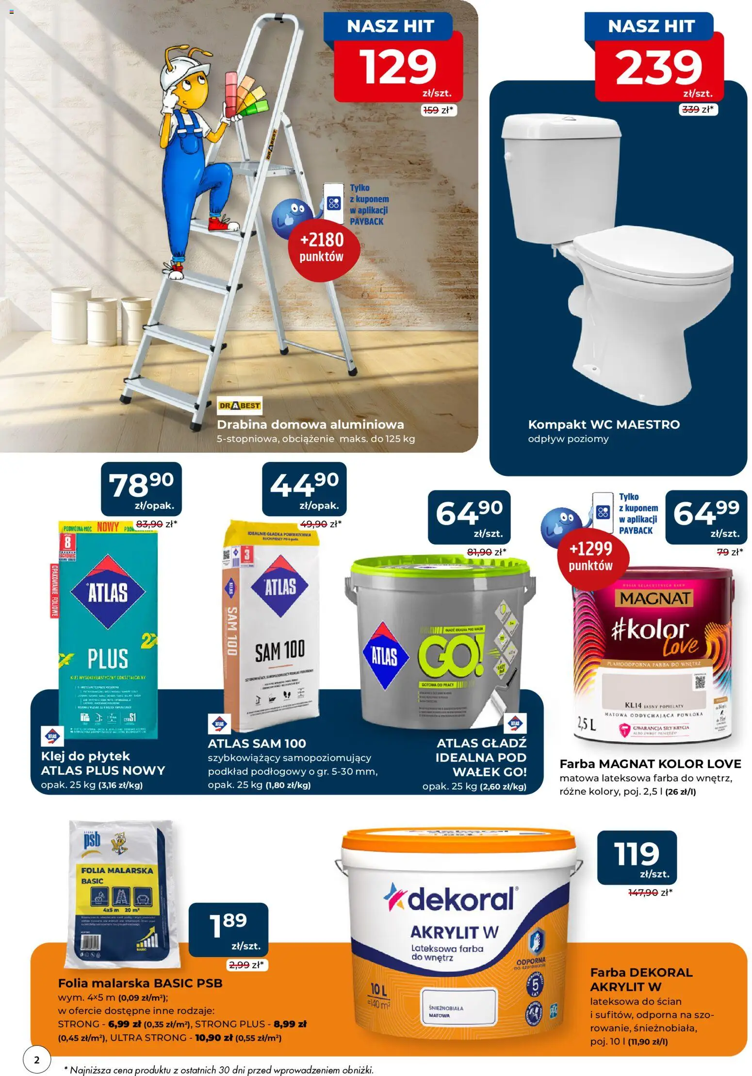 Mrówka Gazetka - Chrzanów od 06.11.2025 | Strona: 2 | Produkty: Drabina