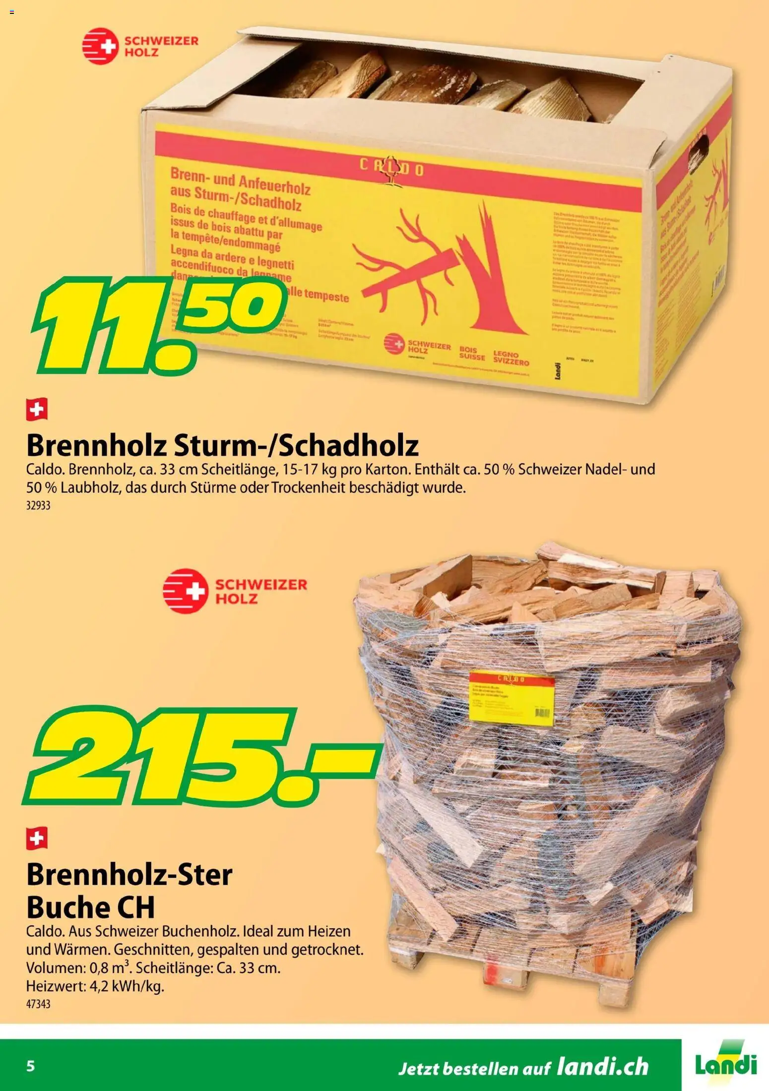 Landi Aktionen Heizen – gültig ab 24.10.2025 | Seite: 5
