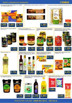 Kubas leidinys galioja nuo 10.02.2026 | Puslapis: 5 | Prekių: Vištienos, Konservai, Pomidorai, Makaronai