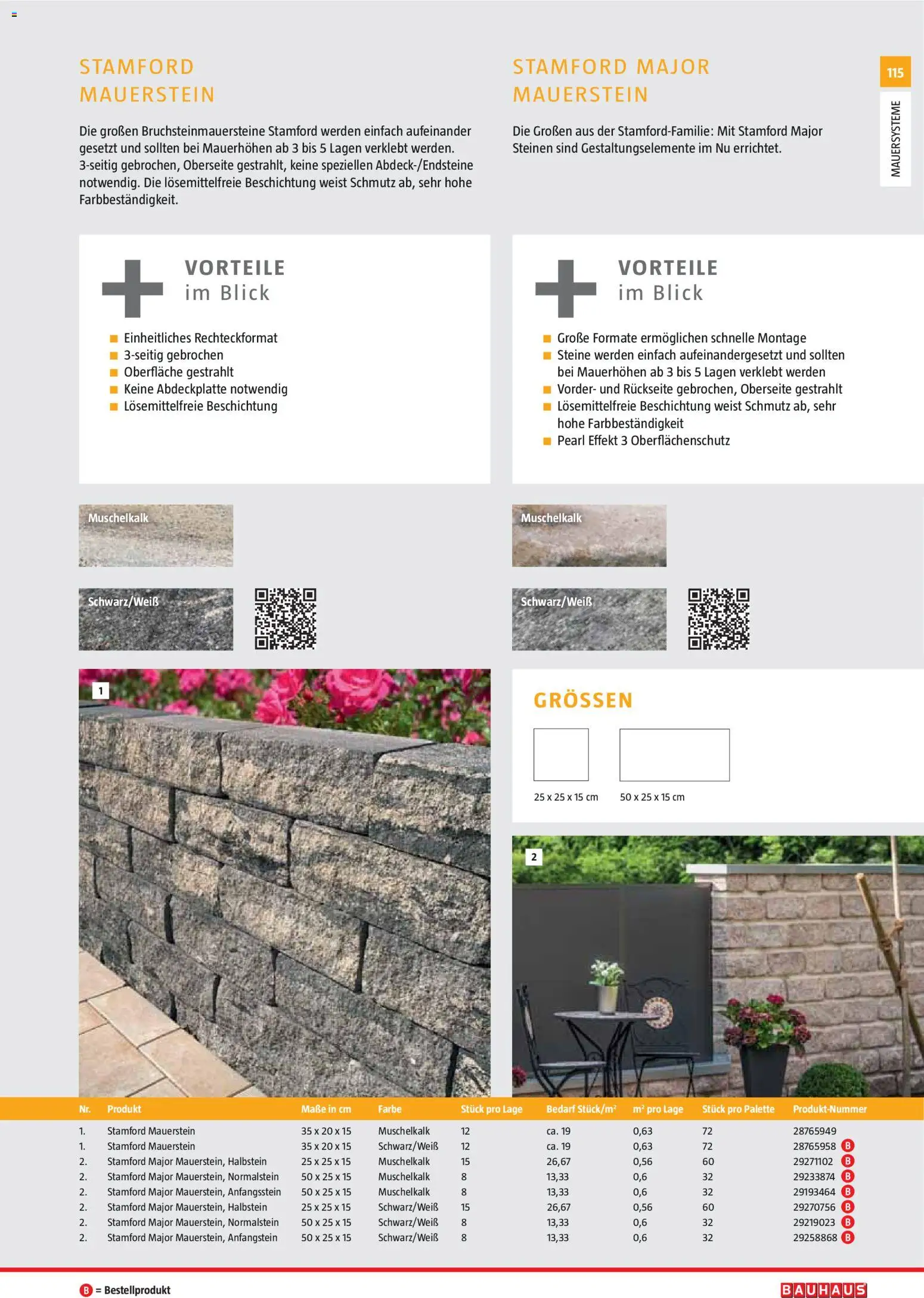 Bauhaus Gartenbaumaterialien gültig ab 01.04.2026 | Seite: 115