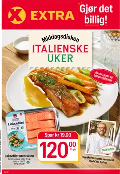 Forhåndsvisning av Coop Extra kundeavis gyldig fra 08.09.2025