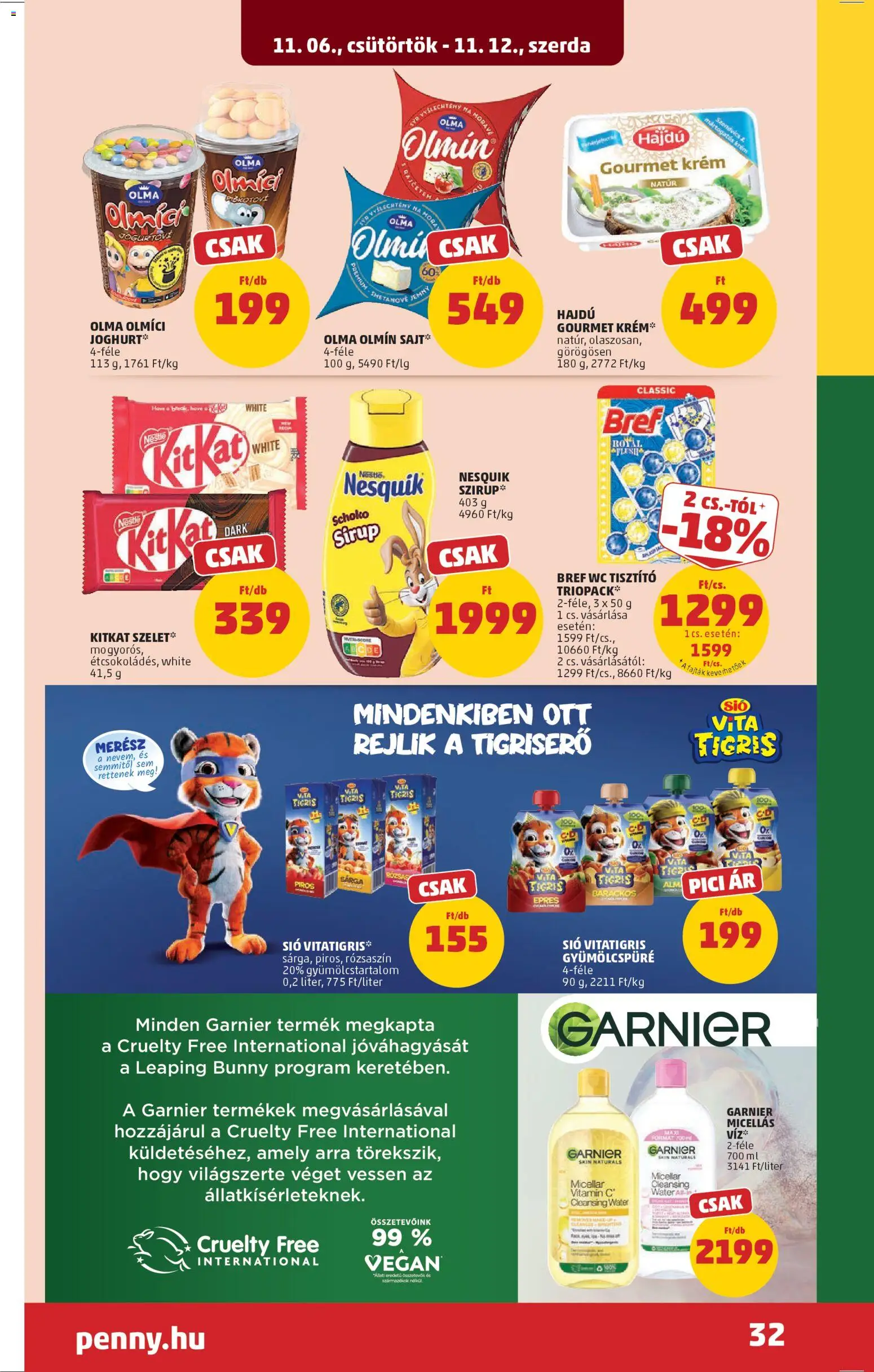 PENNY akciós ujság - amely érvényes a következő dátumtól: 06.11.2025 | Oldal: 36