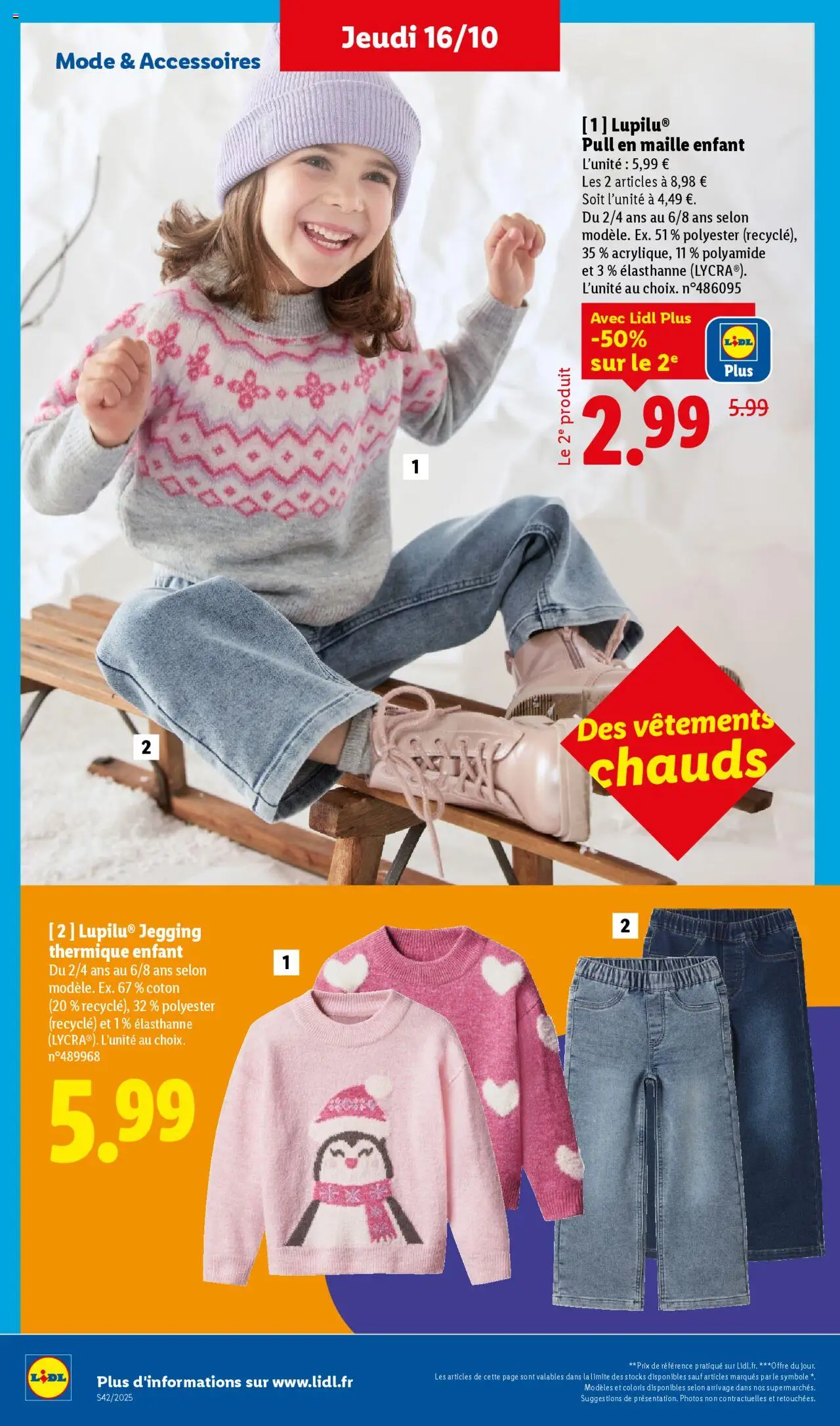 {H1} | Page: 44 | Produits: Coton, Vêtements, Pull, Leggings