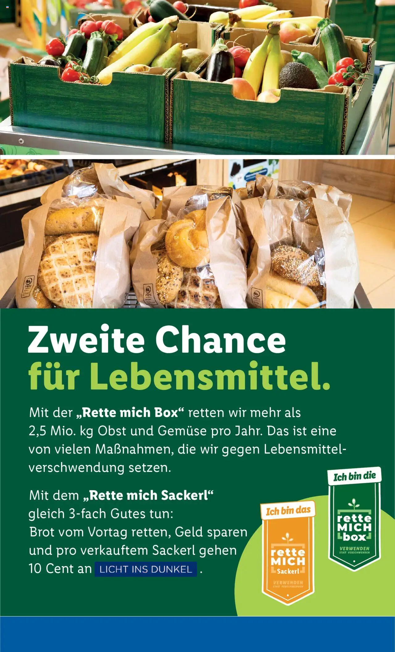Lidl Flugblatt - Altenmarkt im Pongau, St. Johann im Pongau, Zell am See gültig ab 11.09.2025 | Seite: 44 | Produkte: Gemüse, Obst, Box, Brot