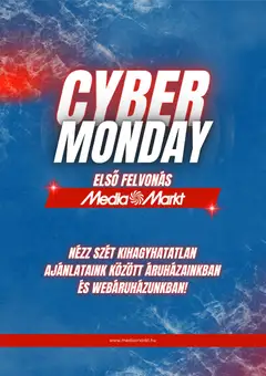Media Markt Cyber Monday - amely érvényes a következő dátumtól: 01.12.2025
