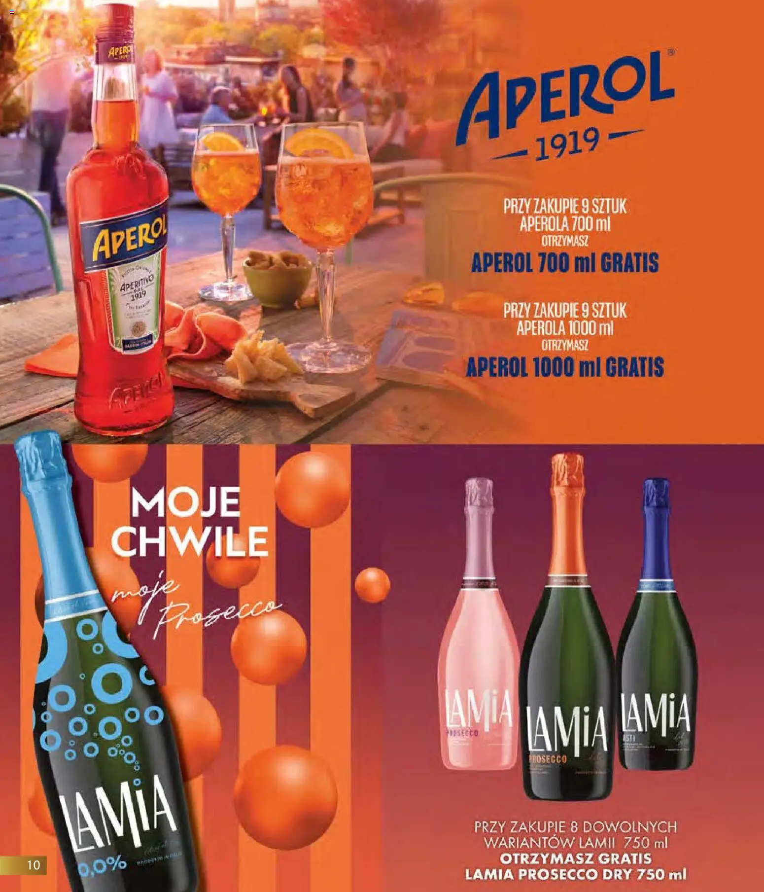 Eurocash Gazetka - Horeca od 01.02.2026 | Strona: 10 | Produkty: Aperol, Prosecco