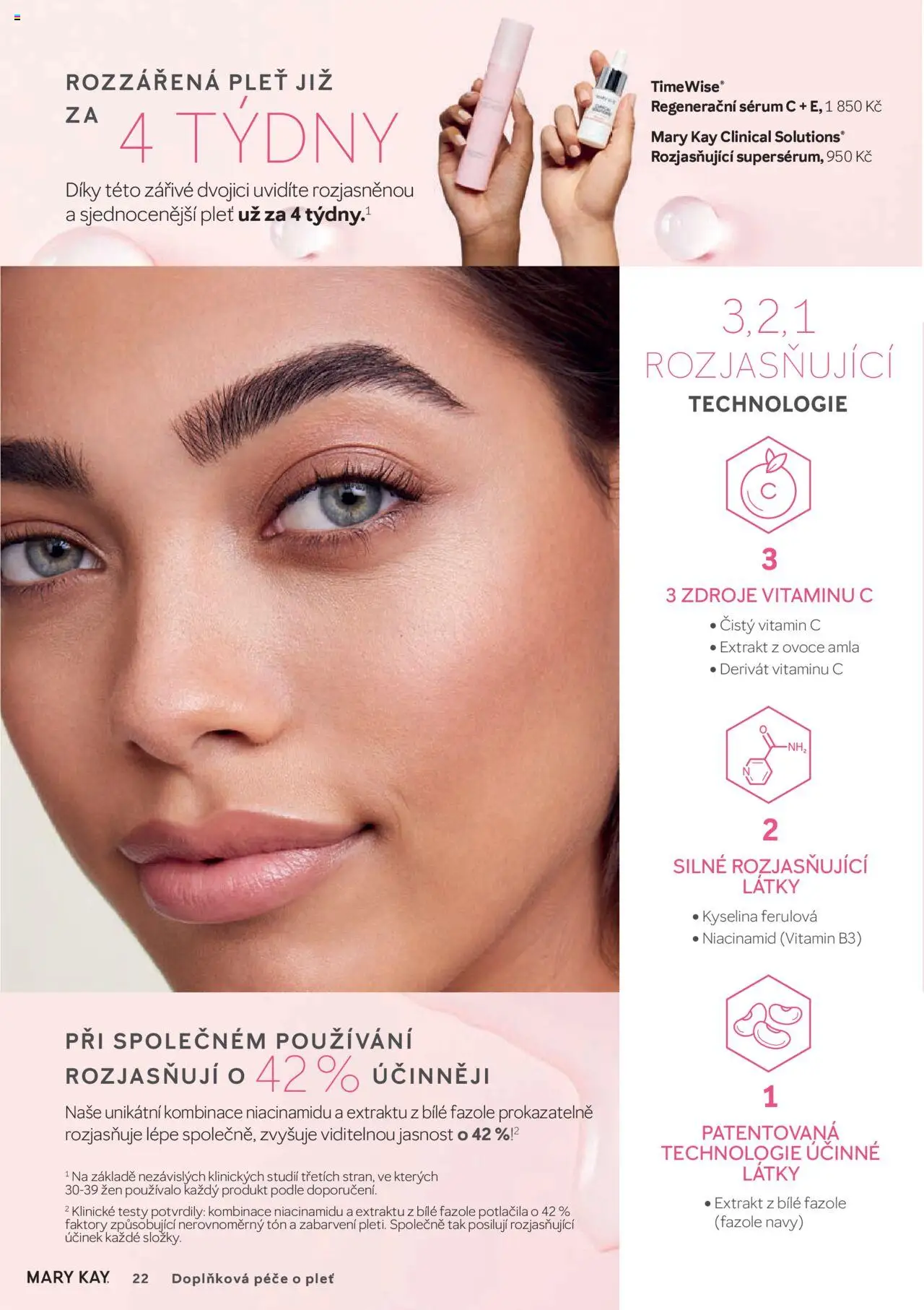 Mary Kay kniha o kráse od 01.07.2025 | Strana: 22 | Produkty: Vitamin c, Ovoce, Sérum, Fazole