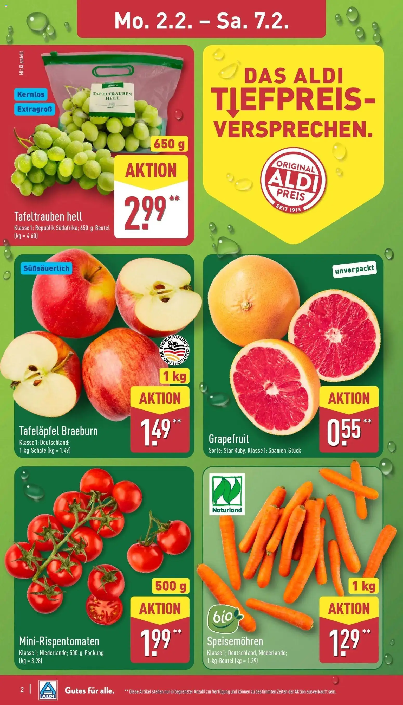 Aldi - ALDI Nord: Wochenangebote – gültig ab 02.02.2026 | Seite: 2