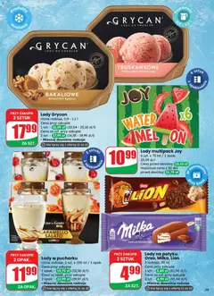 Pogląd oferty "Lody Grycan, różne rodzaje, 0,9 - 1,1 l" - ważna od 29.10.2025 | Strona: 29 | Produkty: Lody Grycan, Śmietana, Truskawki, Lody