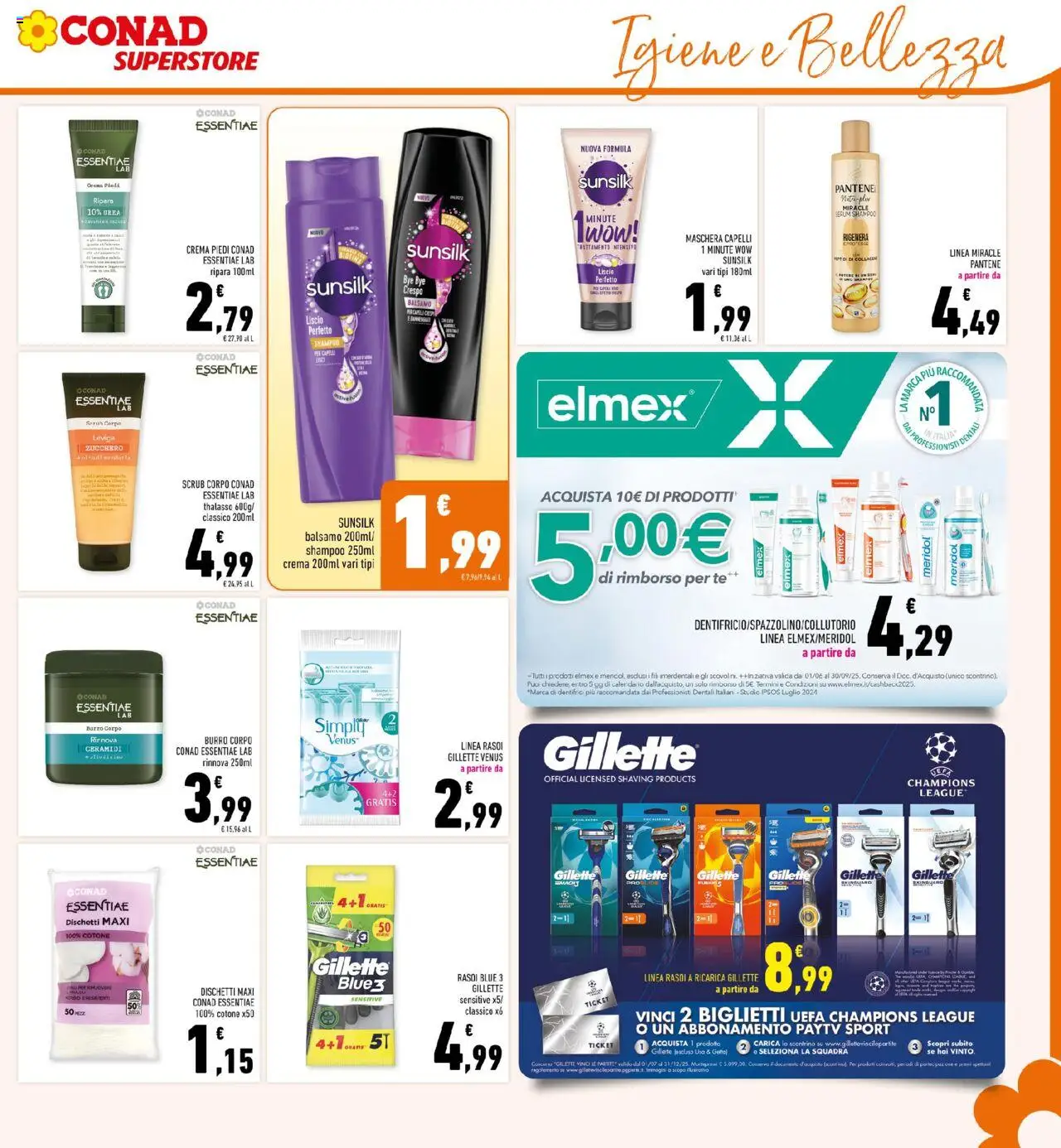Volantino Conad del 10.09.2025 | Pagina: 23 | Prodotti: Shampoo, Crema, Tè, Zucchero