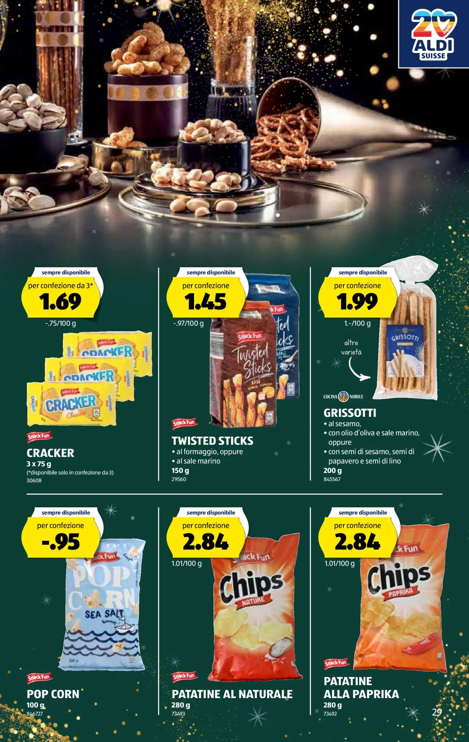 Aldi Aktionen IT – gültig ab 24.12.2025 | Seite: 30 | Produkte: Chips