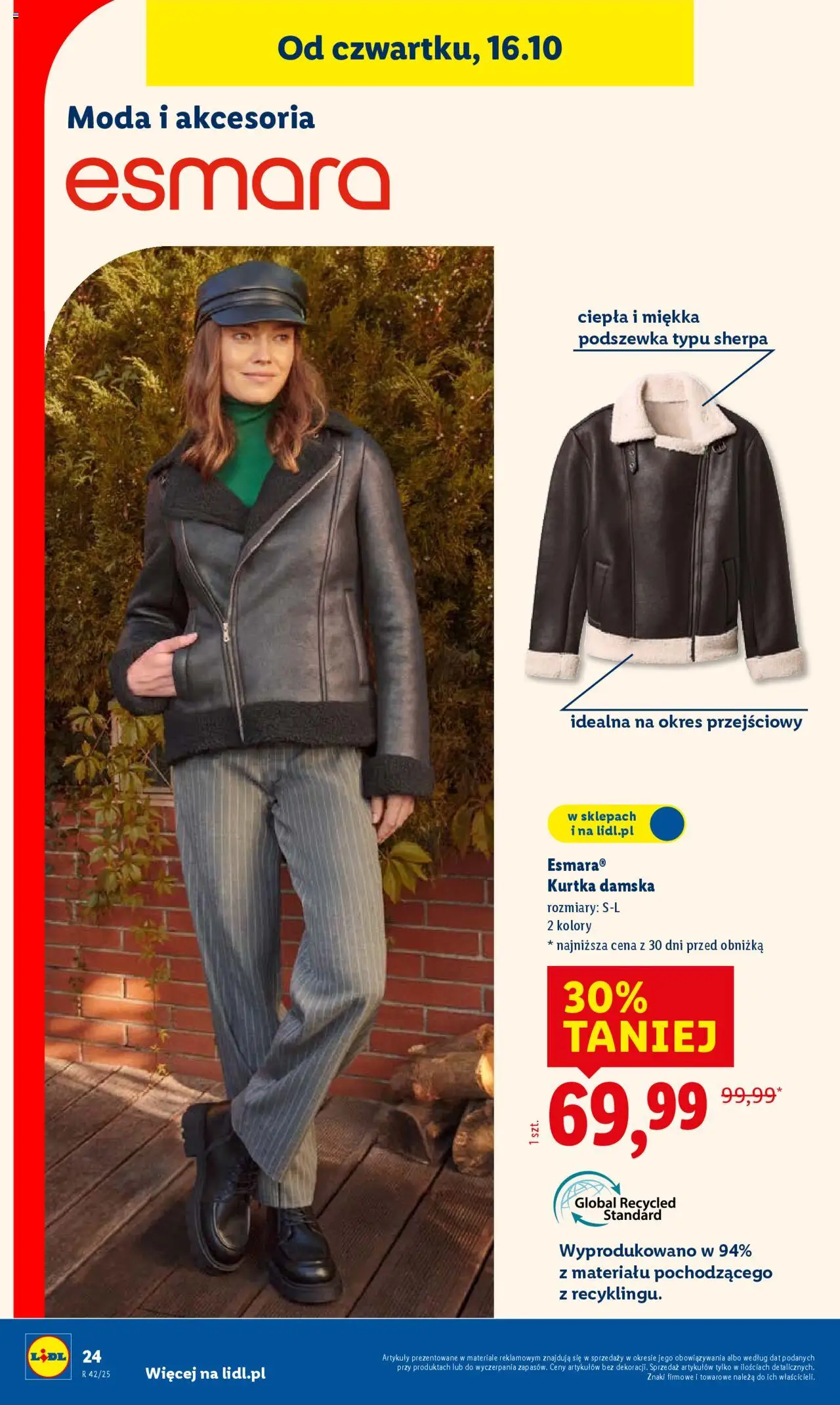 Lidl Katalog od 13.10.2025 | Strona: 28 | Produkty: Kurtka