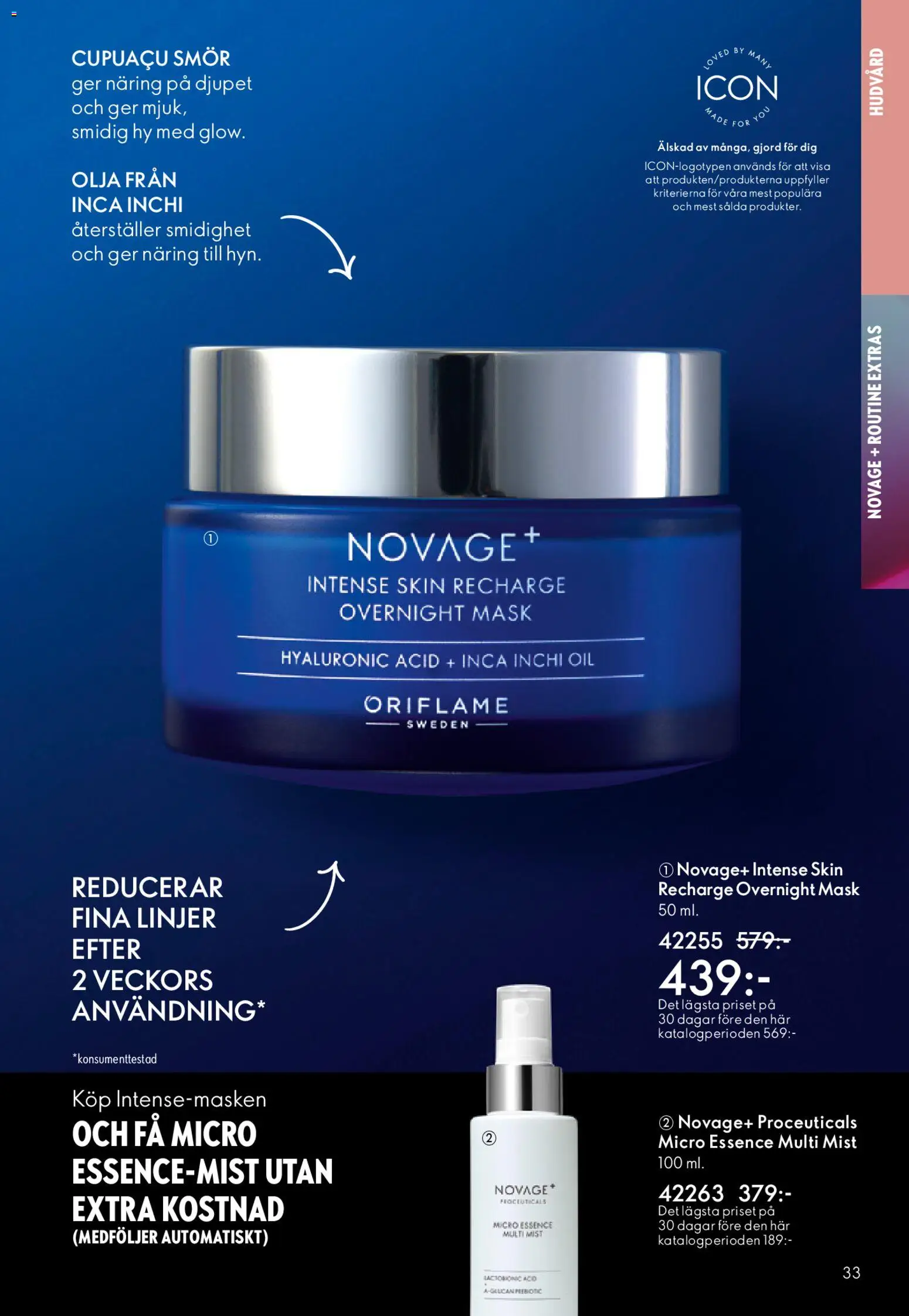 Oriflame reklamblad aktuell från 01.04.2026 | Sida: 33