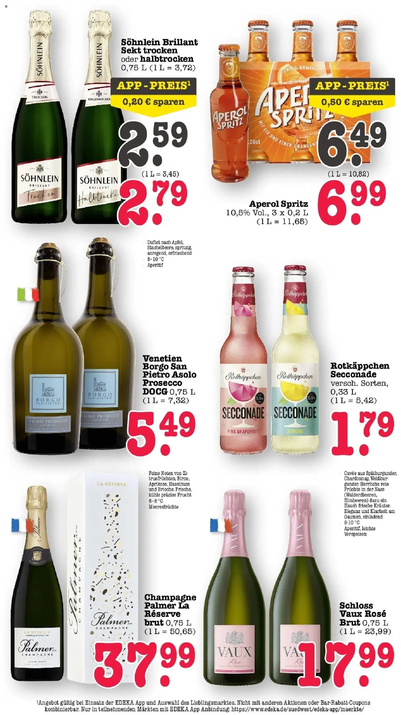 Edeka prospekt Offenbach	 – gültig ab 20.04.2026 | Seite: 48 | Produkte: Orangen, Prosecco, Zitrone, Aperol