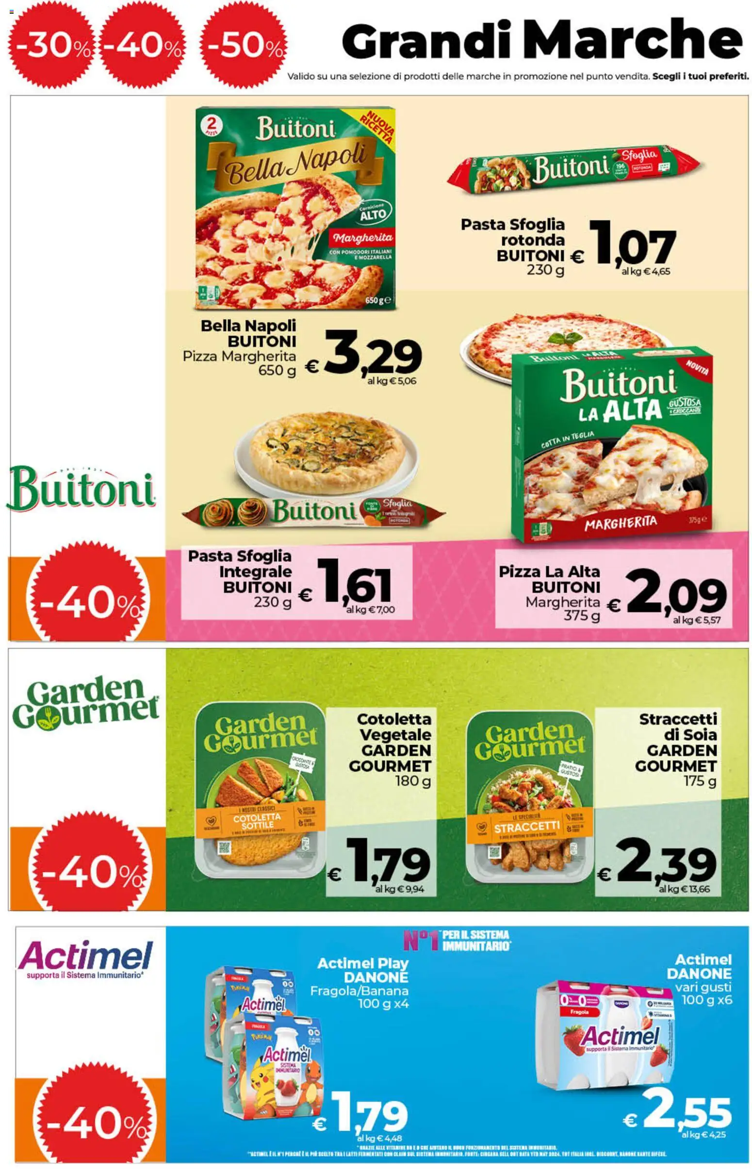 Volantino COOP del 13.02.2026 | Pagina: 3 | Prodotti: Teglia, Pizza, Pasta sfoglia, Mozzarella