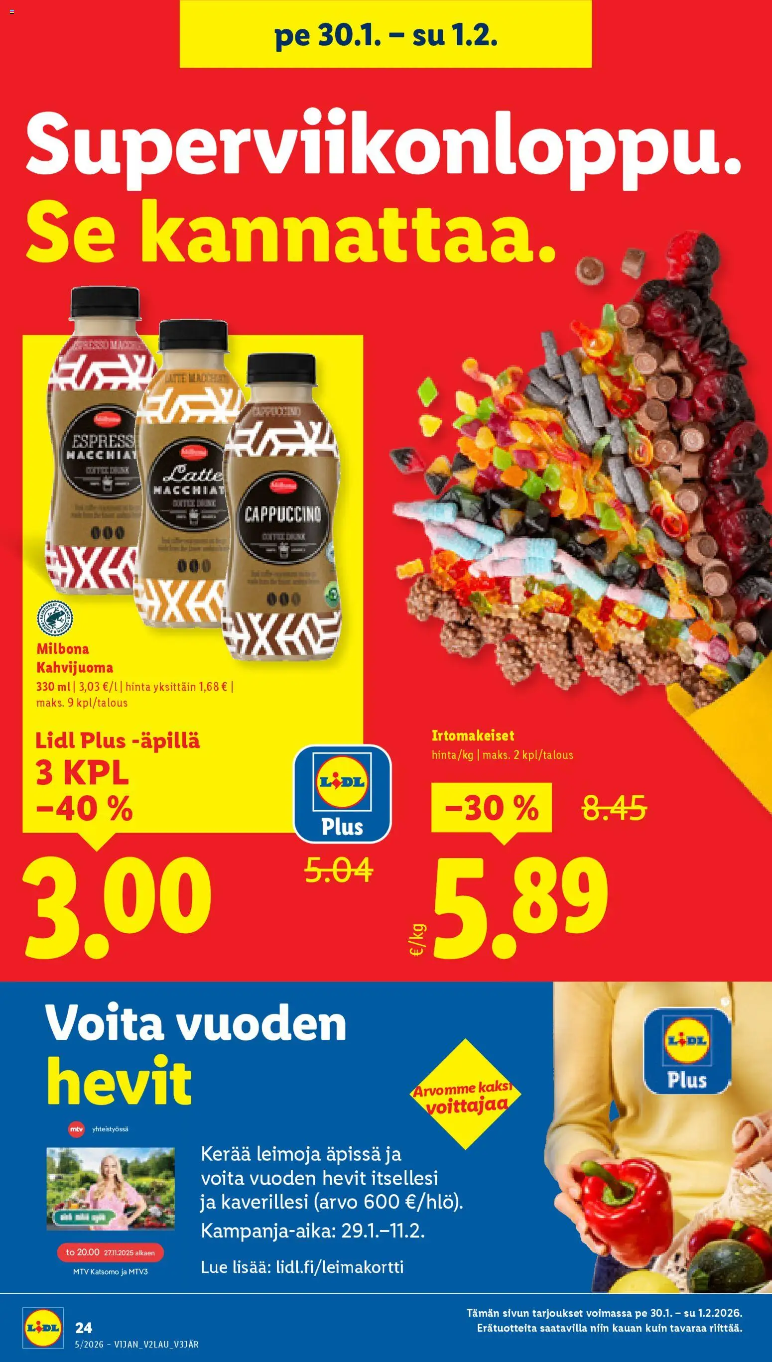 Lidl tarjoukset - Rovaniemi – voimassa 29.01.2026 alkaen | Sivu: 30