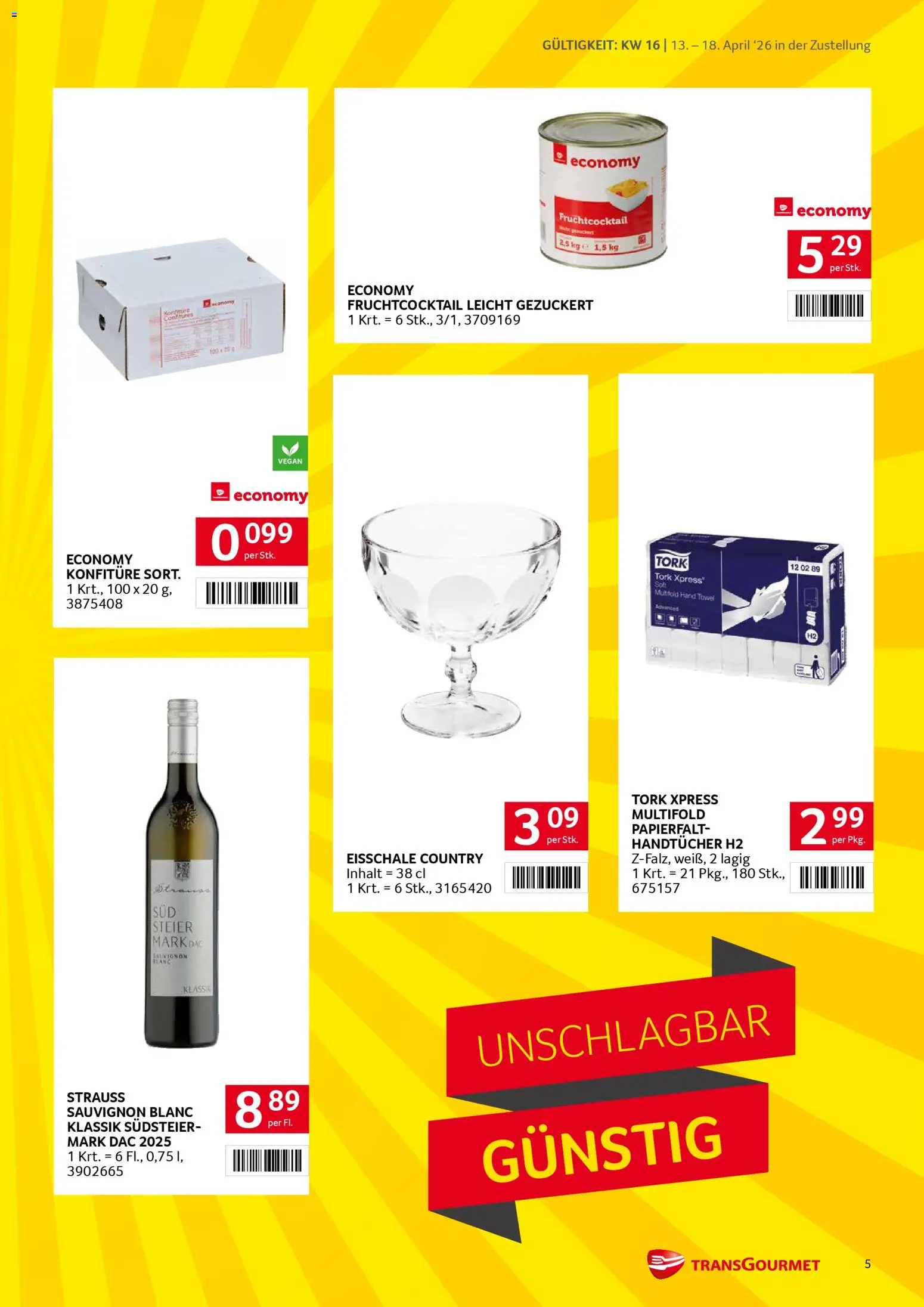 Transgourmet Zustellaktion gültig ab 13.04.2026 | Seite: 5