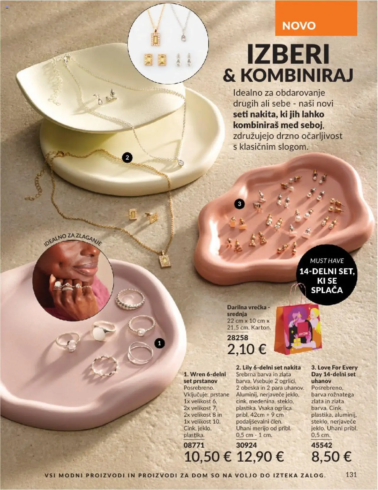 Avon katalog │ velja od 31.07.2025 | Stran: 131 | Izdelki: Uhani, Barva