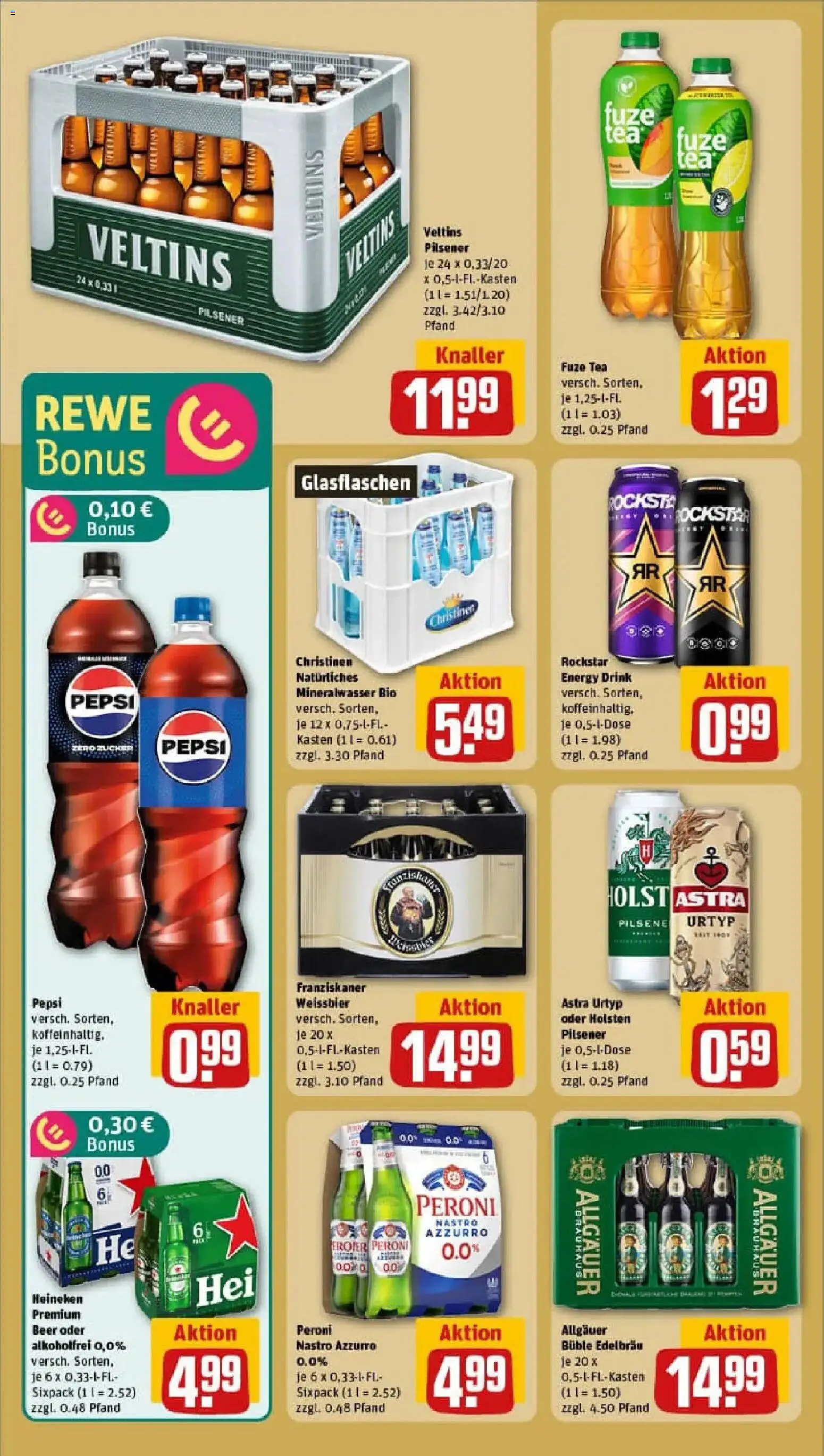Rewe prospekt Bünde	 – gültig ab 18.01.2026 | Seite: 22 | Produkte: Rockstar energy, Cola, Energy, Astra