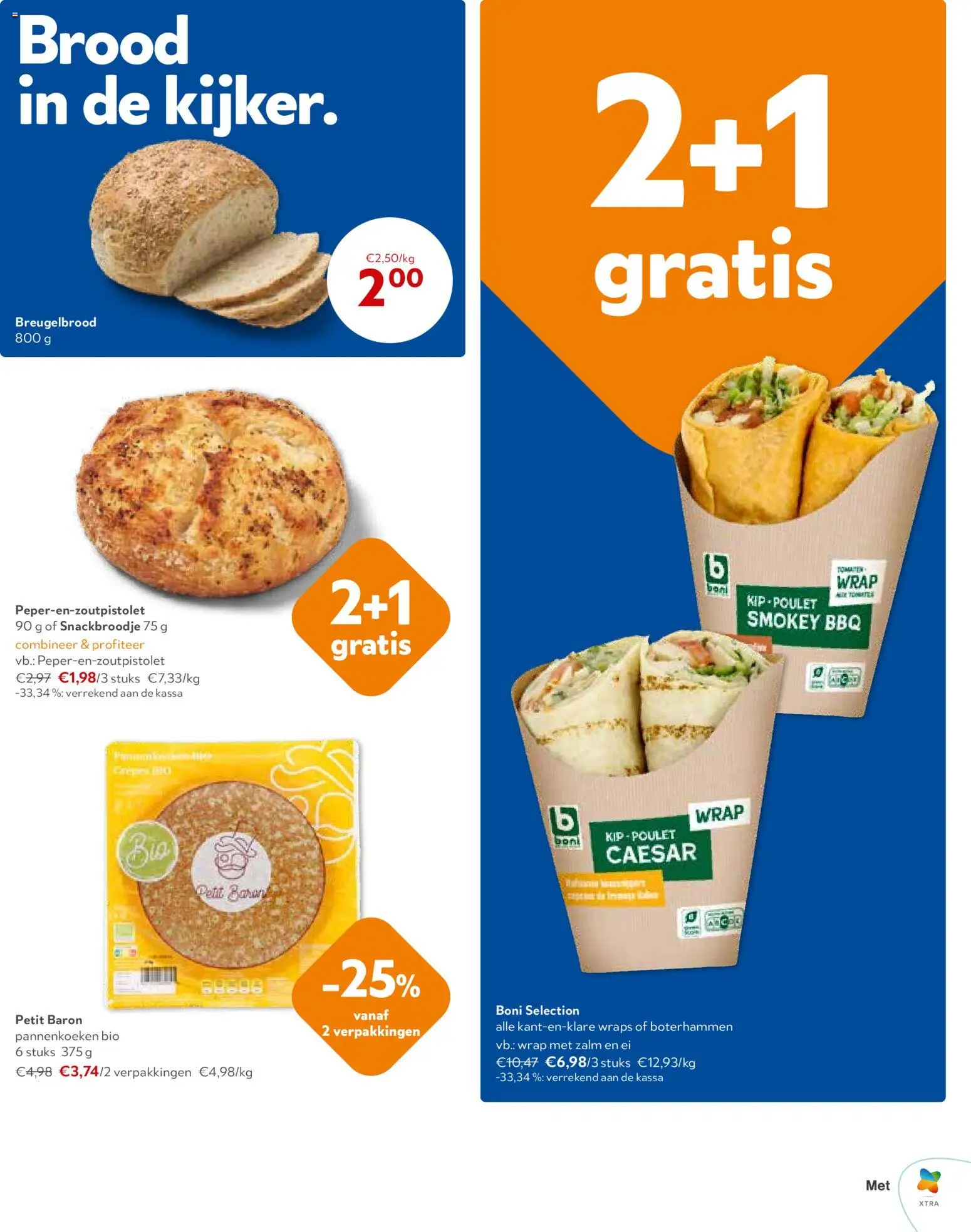 {H1} | Pagina: 9 | Producten: Zalm, Pannenkoeken, Kip, Brood