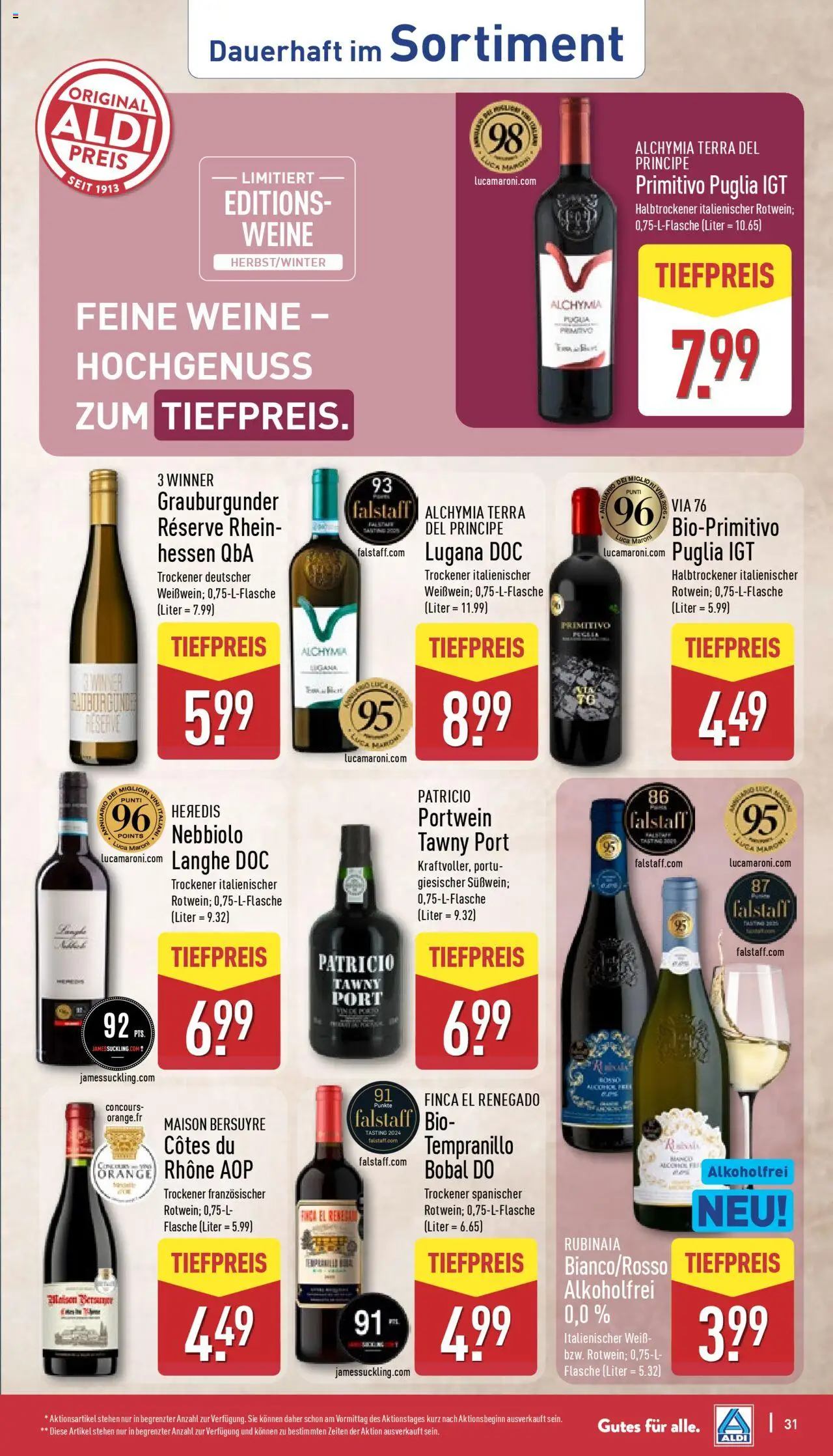 Aldi Prospekt 	 – gültig ab 06.10.2025 | Seite: 31