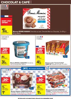 Carrefour - Prévisualisation de Carrefour Le mois vip, des promos très importantes valide à partir de 24.02.2026 | Page: 31 | Produits: Lait, Beurre, Œufs, Chocolat