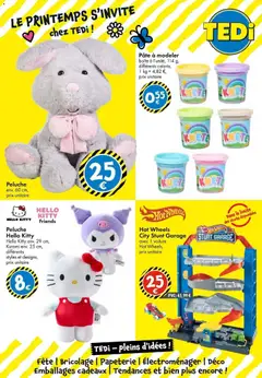 TEDi - Prévisualisation de TEDi - TEDi - pleins d'idées valide à partir de 06.03.2026 | Page: 10 | Produits: Peluche, Pâte à modeler