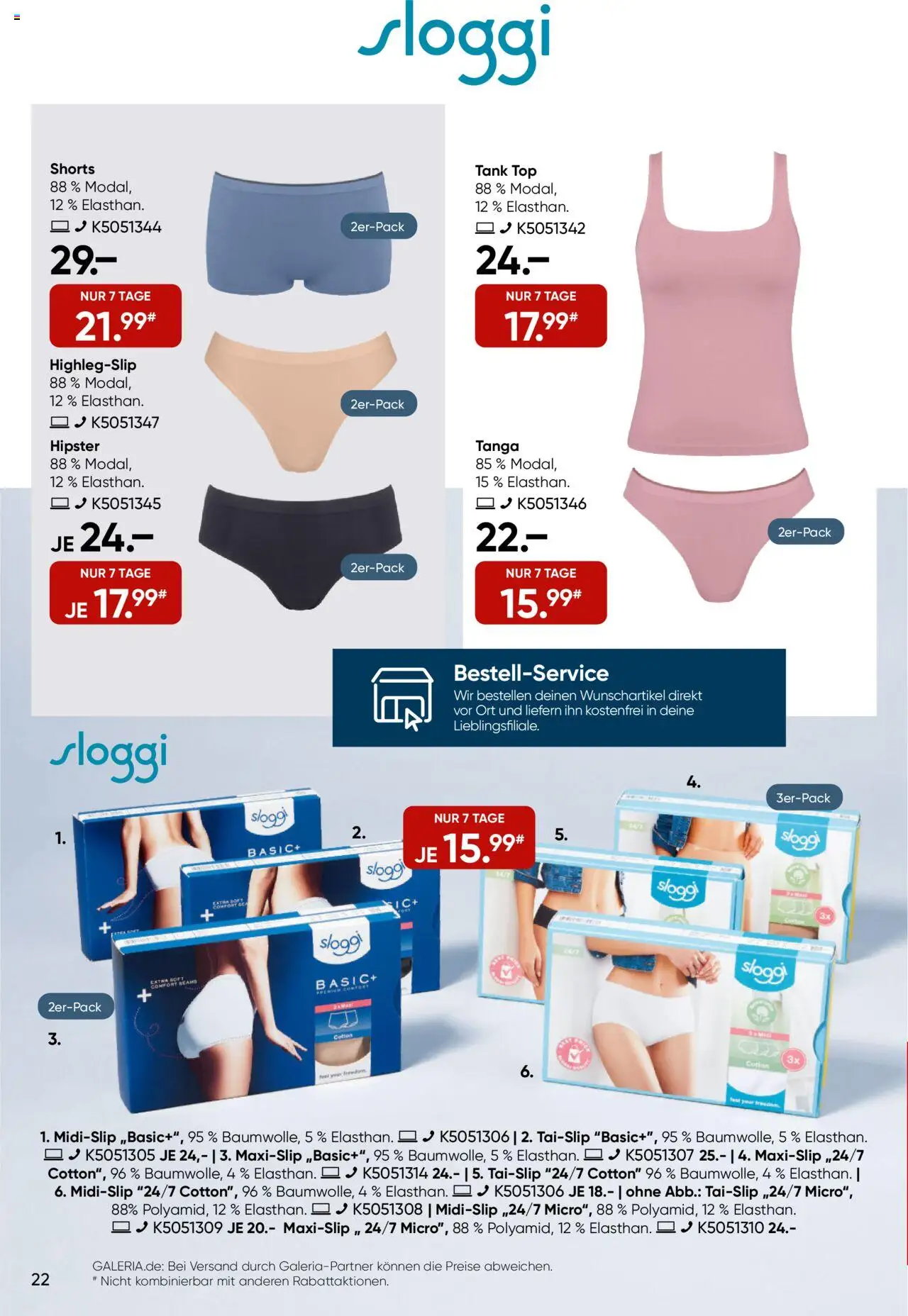 Galeria Karstadt Kaufhof Prospekt 	 – gültig ab 17.09.2025 | Seite: 22 | Produkte: Top