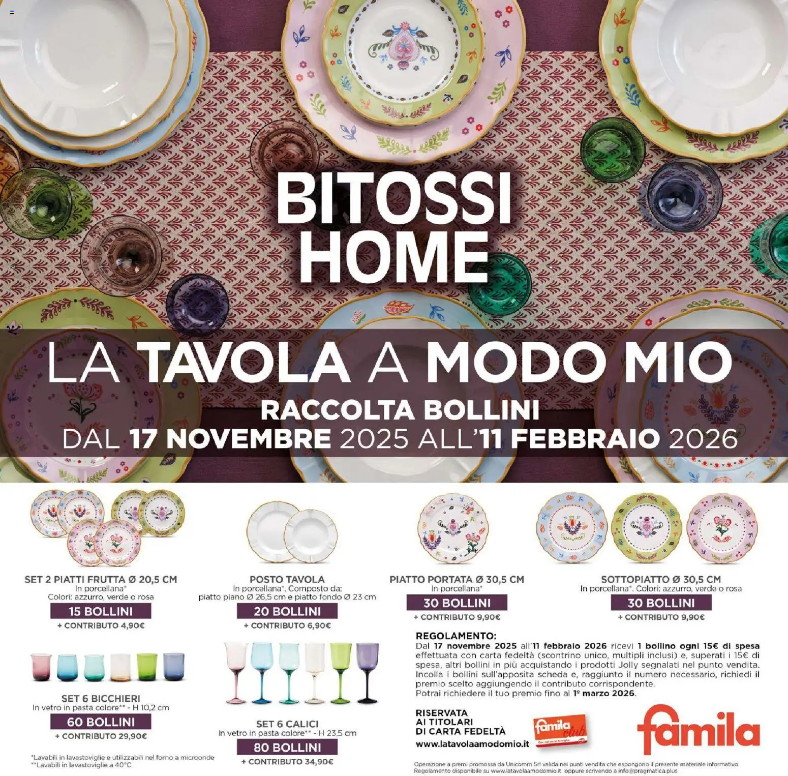 Volantino Famila del 22.01.2026 | Pagina: 8 | Prodotti: Frutta, Pasta, Forno a microonde, Lavastoviglie