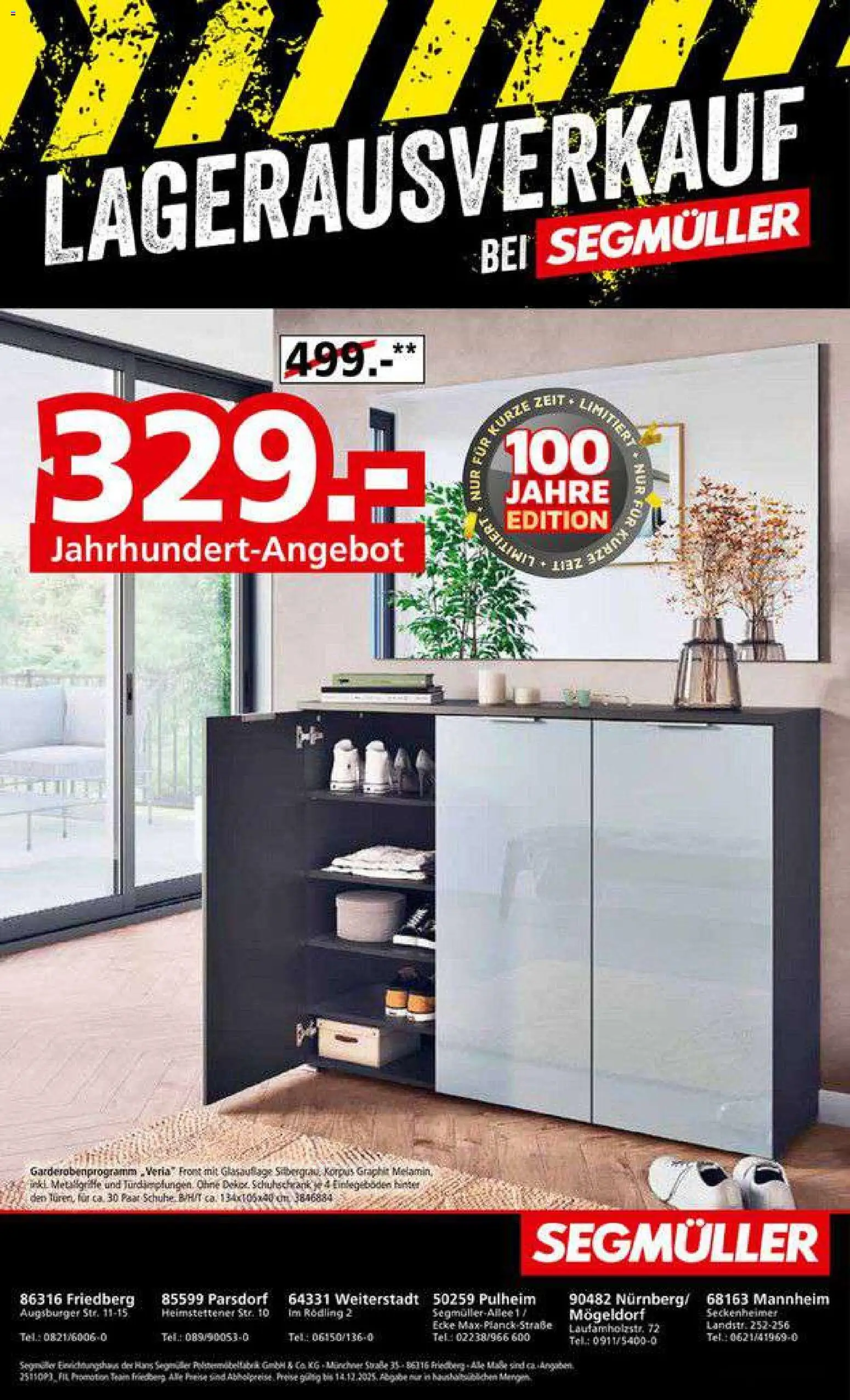 Segmüller Lagerausverkauf bei Segmüller – gültig ab 22.11.2025 | Seite: 56