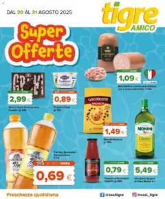 Anteprima del volantino Tigre Amico catalogo valido a partire dal 20.08.2025