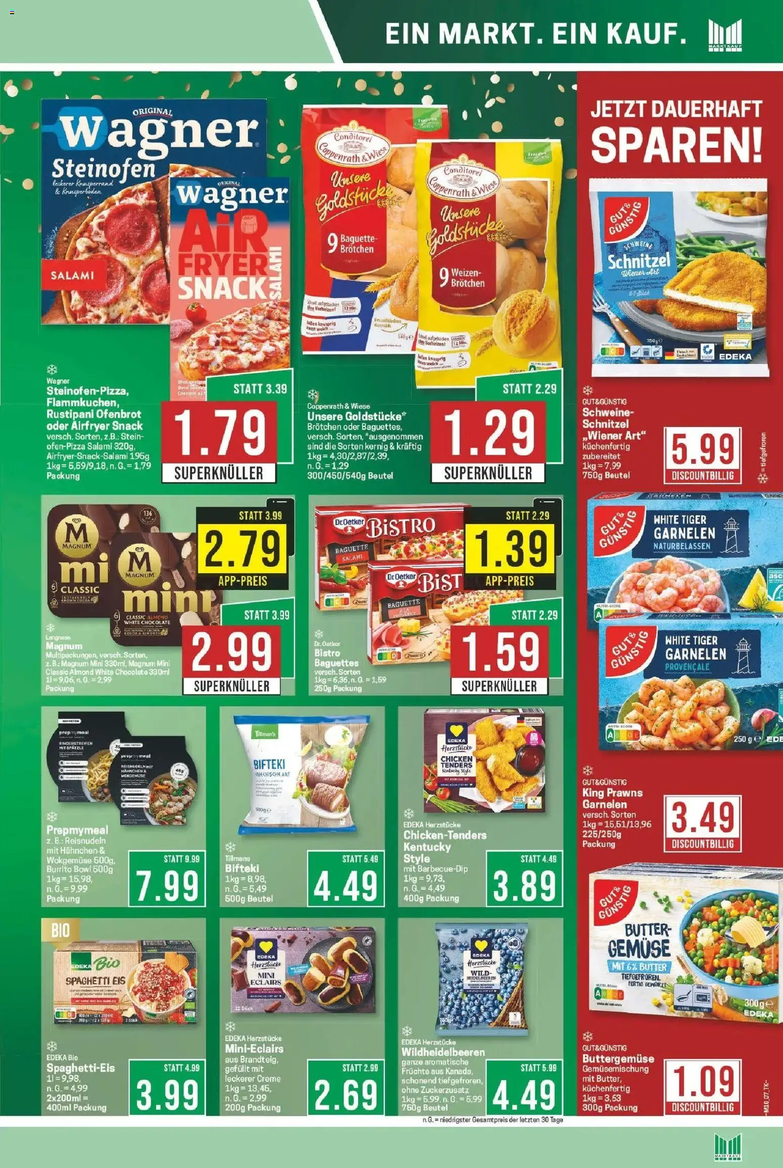Marktkauf Wochenangebote Bad Salzuflen  – gültig ab 02.03.2026 | Seite: 7 | Produkte: Ofen, Langnese, Butter, Garnelen