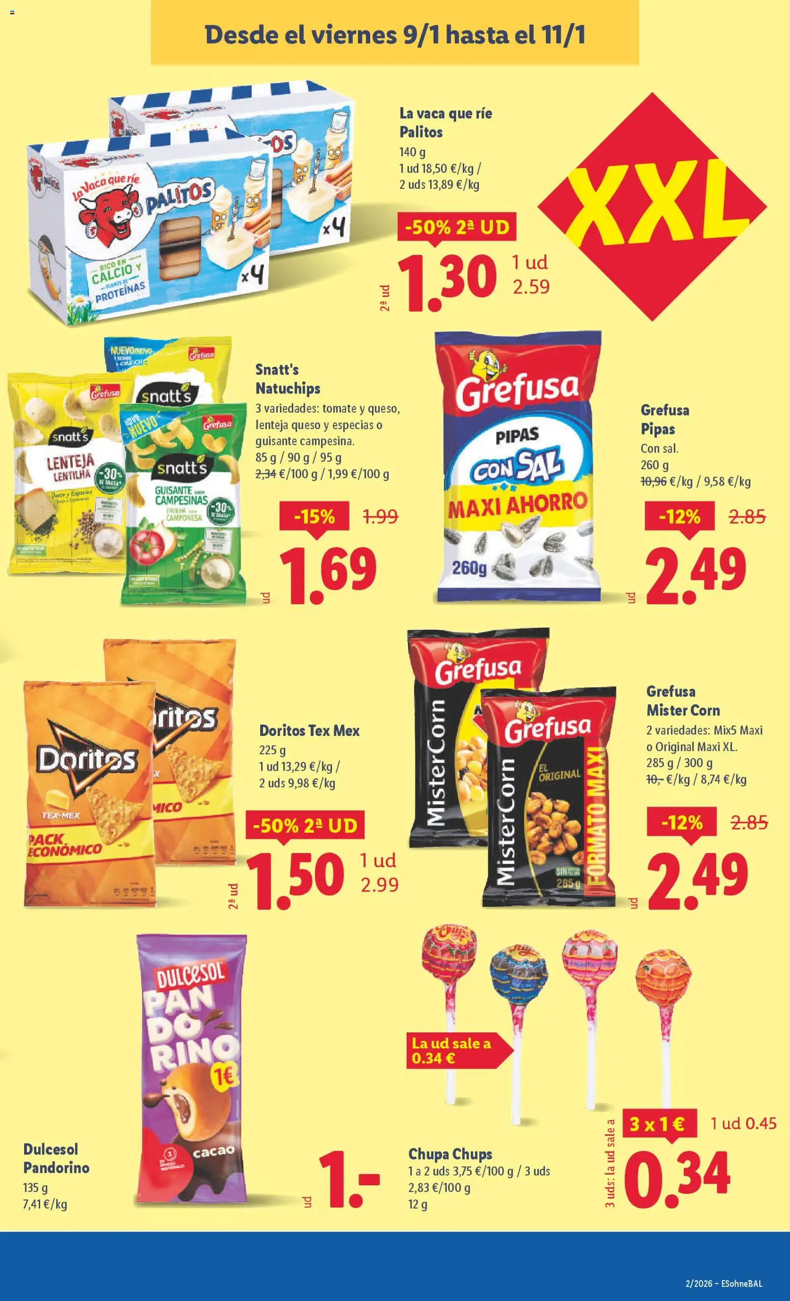 Lidl folleto │ válido desde el 05.01.2026 | Página: 31 | Productos: Queso, Φρυγανιές σικάλεως