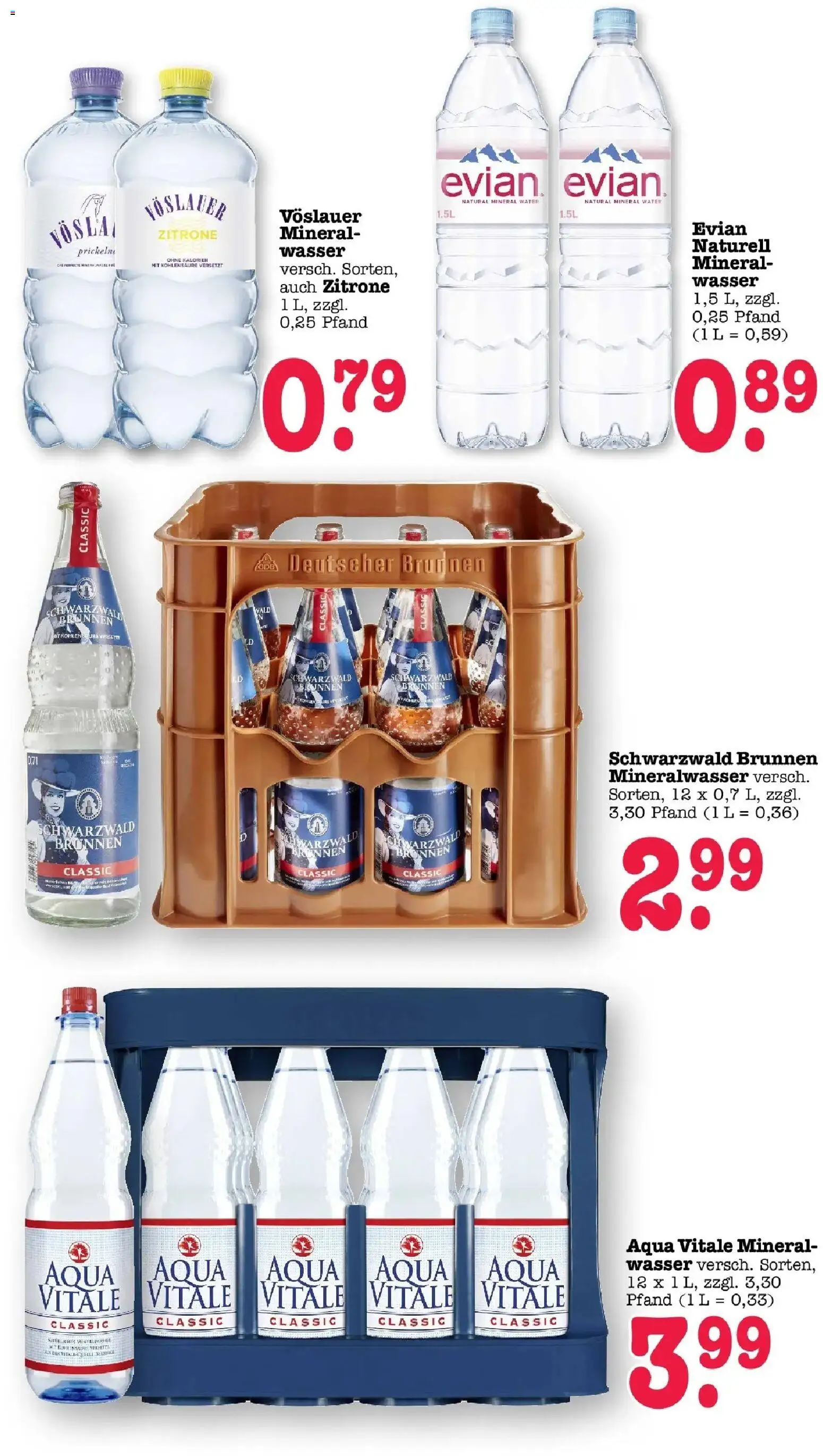 E center Prospekt Mainz-Weisenau	 – gültig ab 12.04.2026 | Seite: 40 | Produkte: Mineralwasser, Wasser, Zitrone