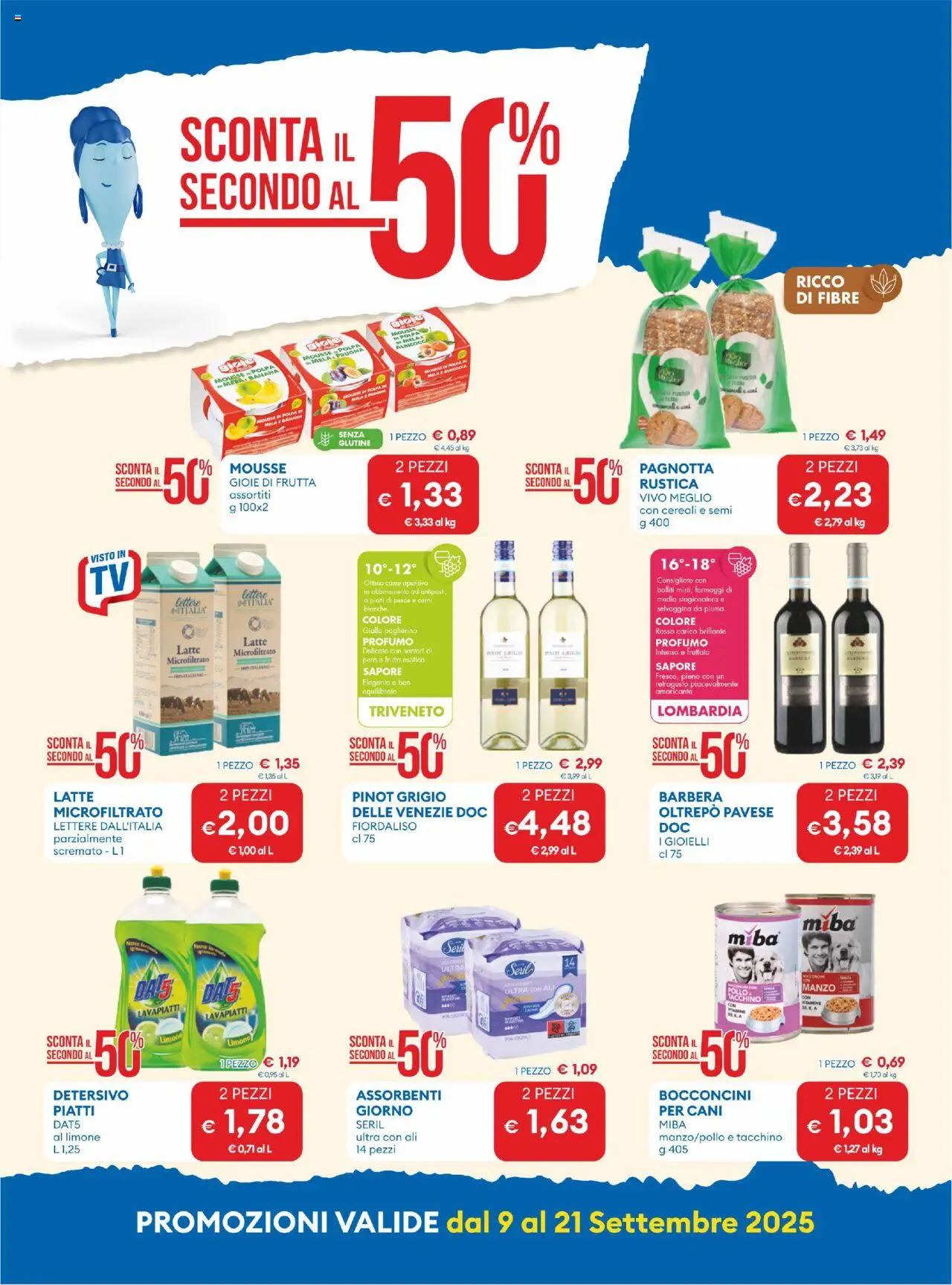Volantino MD Discount del 09.09.2025 | Pagina: 4 | Prodotti: Manzo, Tacchino, Limone, Aperitivo