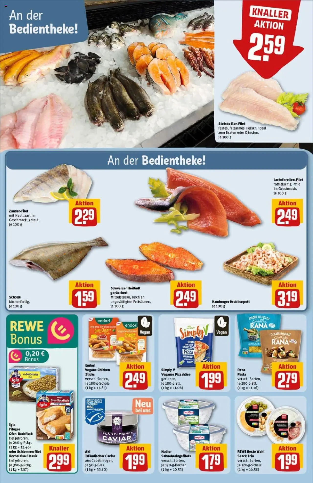 Rewe prospekt Hamburg / Wandsbek	 – gültig ab 06.10.2025 | Seite: 18 | Produkte: Iglo, Chili, Pasta, Pizza