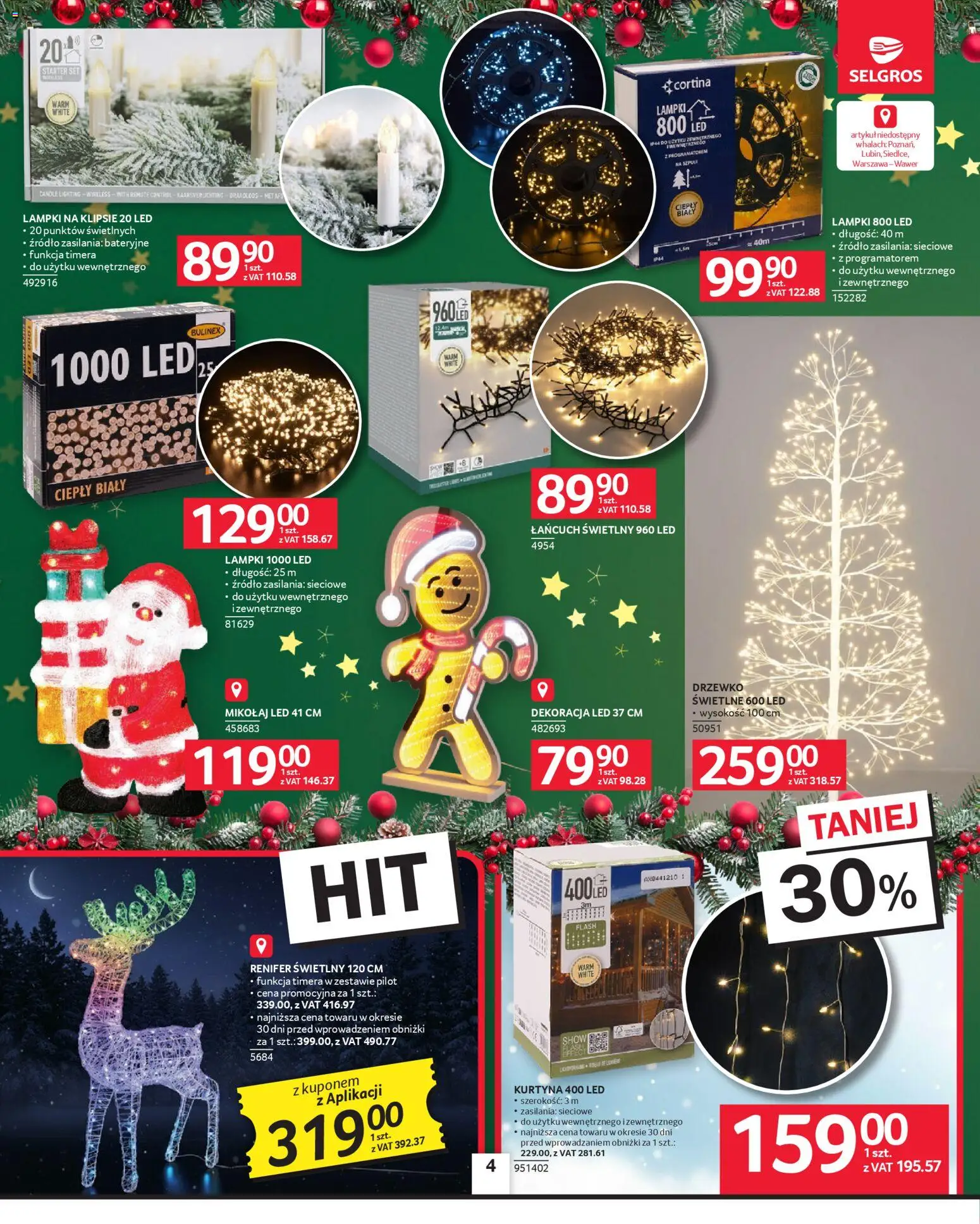 Selgros cash&carry Gazetka - Oferta przemysłowa od 04.12.2025 | Strona: 6 | Produkty: Starter, Lampki