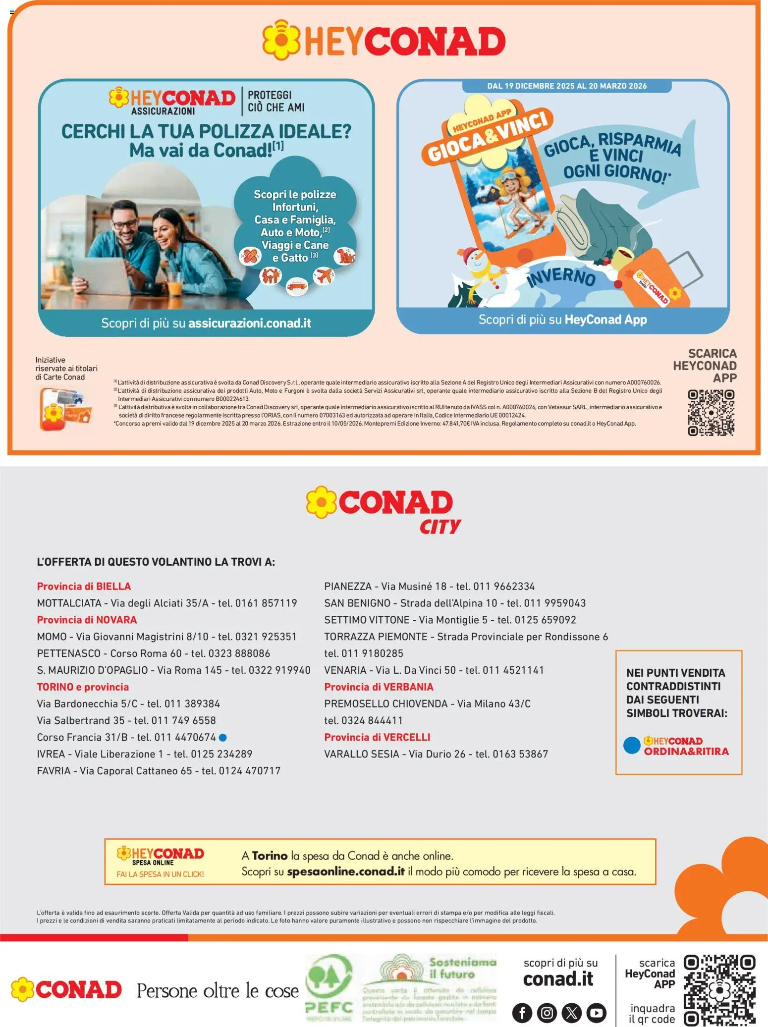 Volantino Conad del 15.12.2025 | Pagina: 20 | Prodotti: Stampa