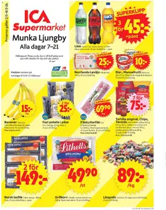 ICA Supermarket - Munka-Ljungby - Förhandsvisning av reklamblad från butik ICA Supermarket aktuell från 02.03.2026
