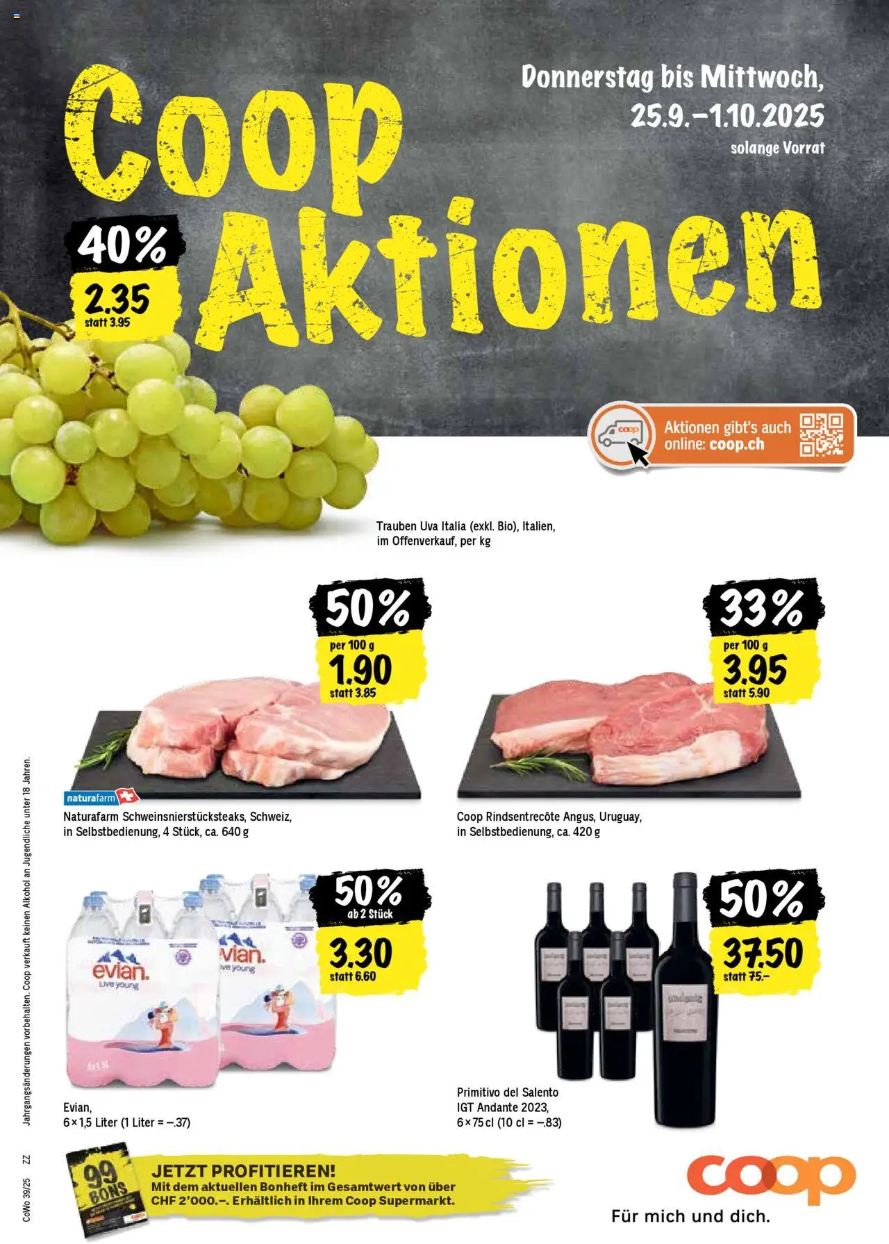 Coop Aktionen – gültig ab 25.09.2025 | Seite: 1