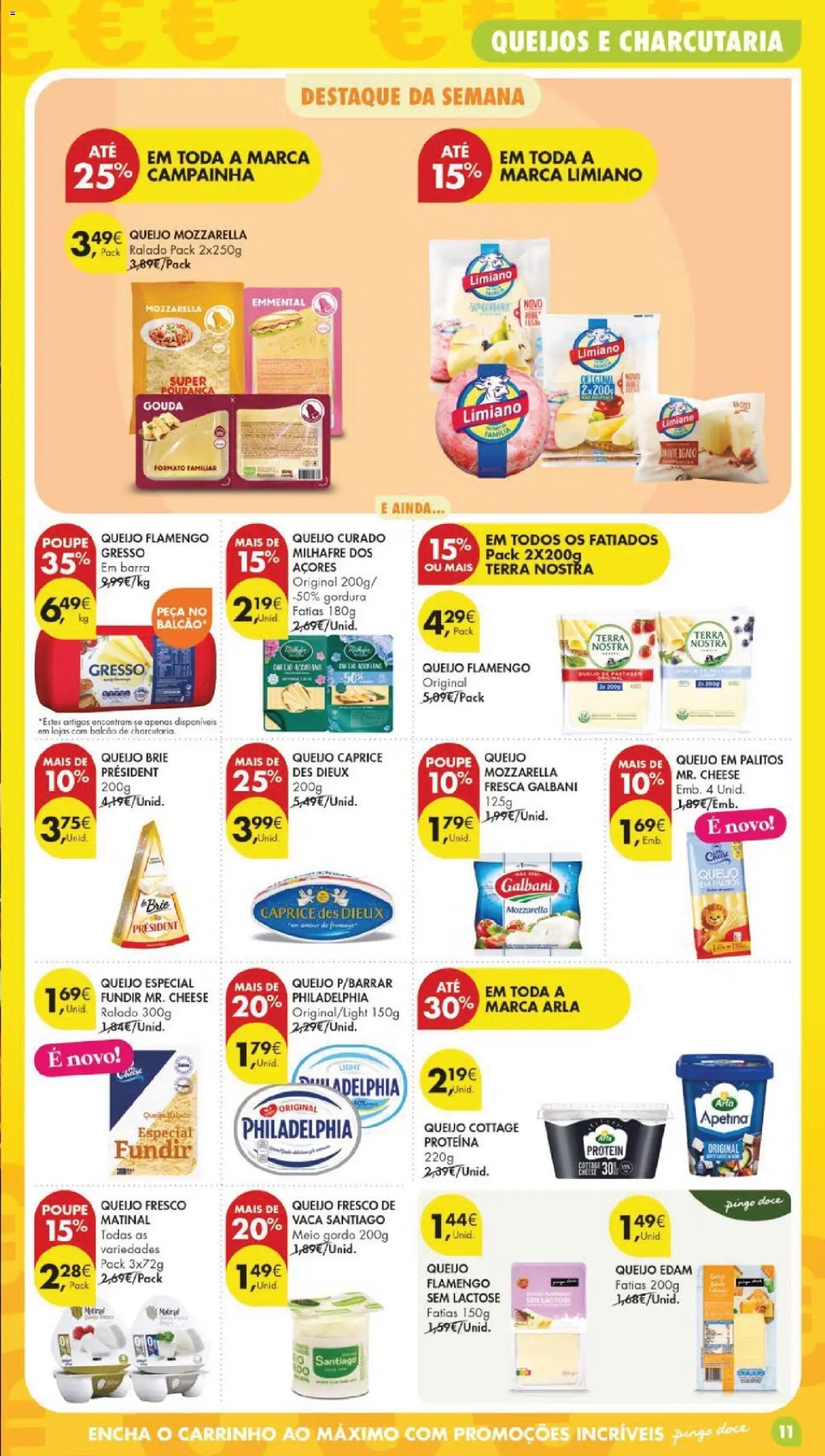 Pingo Doce folheto │ válido de 28.04.2026 | Página: 13 | Produtos: Queijo cottage, Campainha, Queijo, Proteina